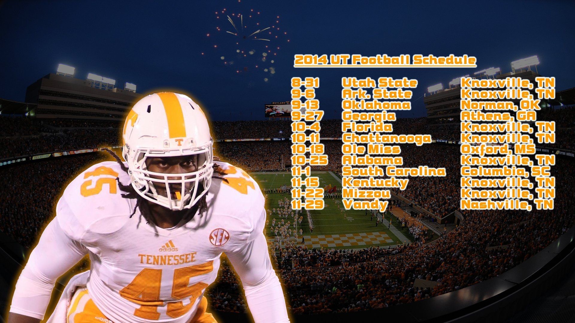 1920x1080 Free Tennessee Volunteers IPhone IPod Touch Wallpapers 1920Ã1080 Tennessee  Vols Wallpapers (26 Wallpapers