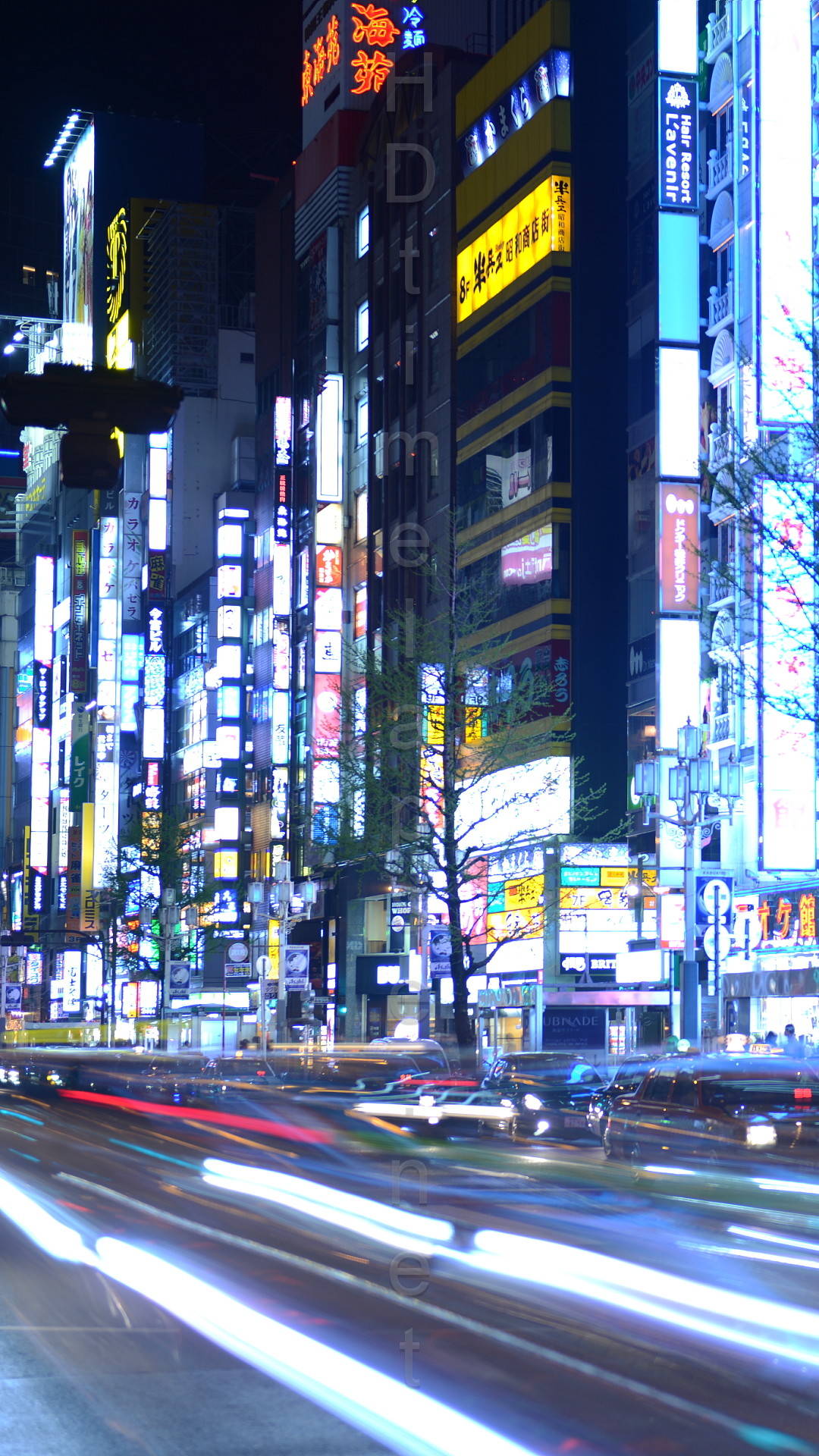 1080x1920 Ultra HD 4K Video Time Lapse Stock Footage Street View of Shinjuku 