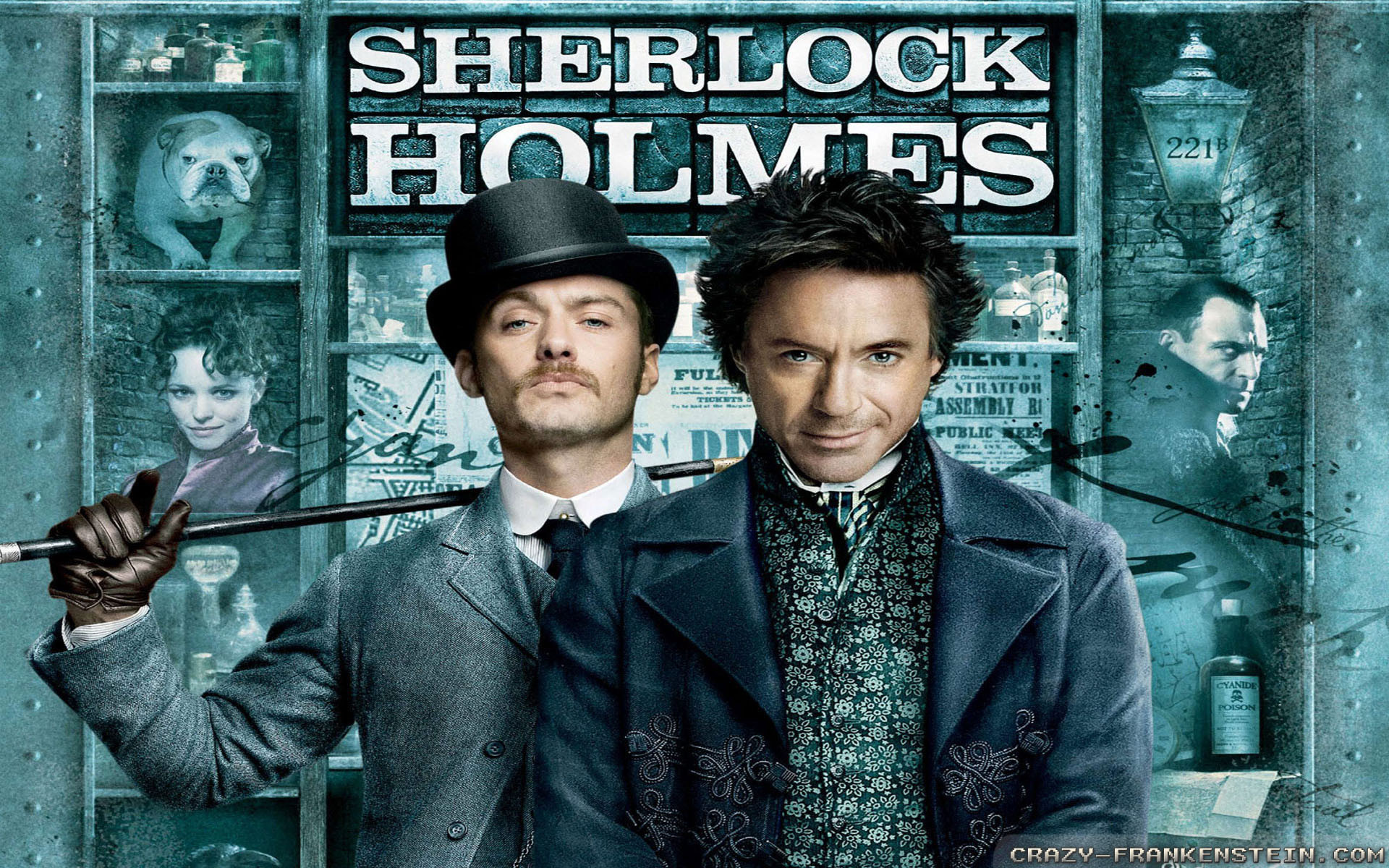 1920x1200  Wallpaper: Sherlock Holmes movie. Resolution: 1024x768 |  1280x1024 | 1600x1200. Widescreen