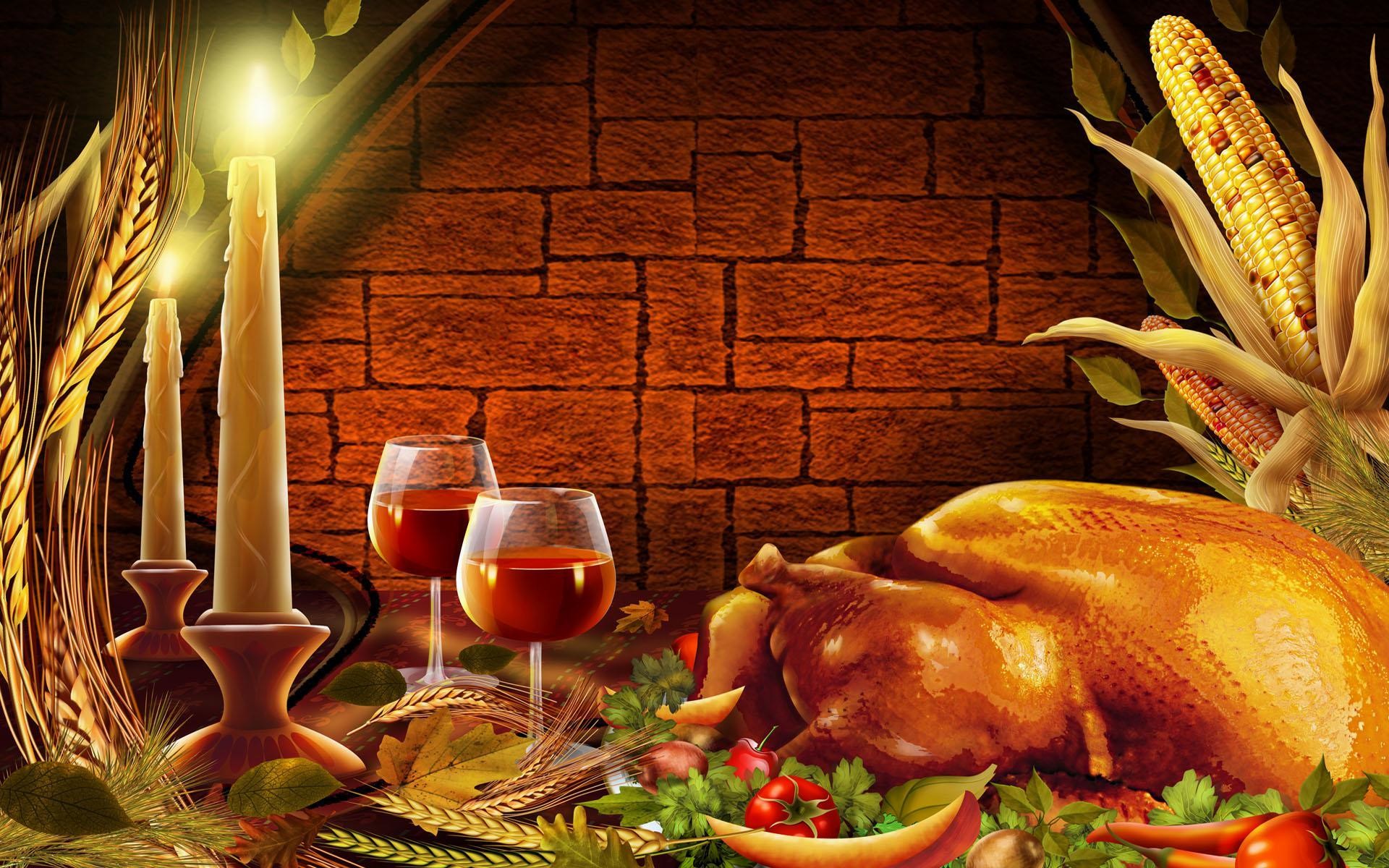 1920x1200 Thanksgiving-Party-Wallpapers-HD