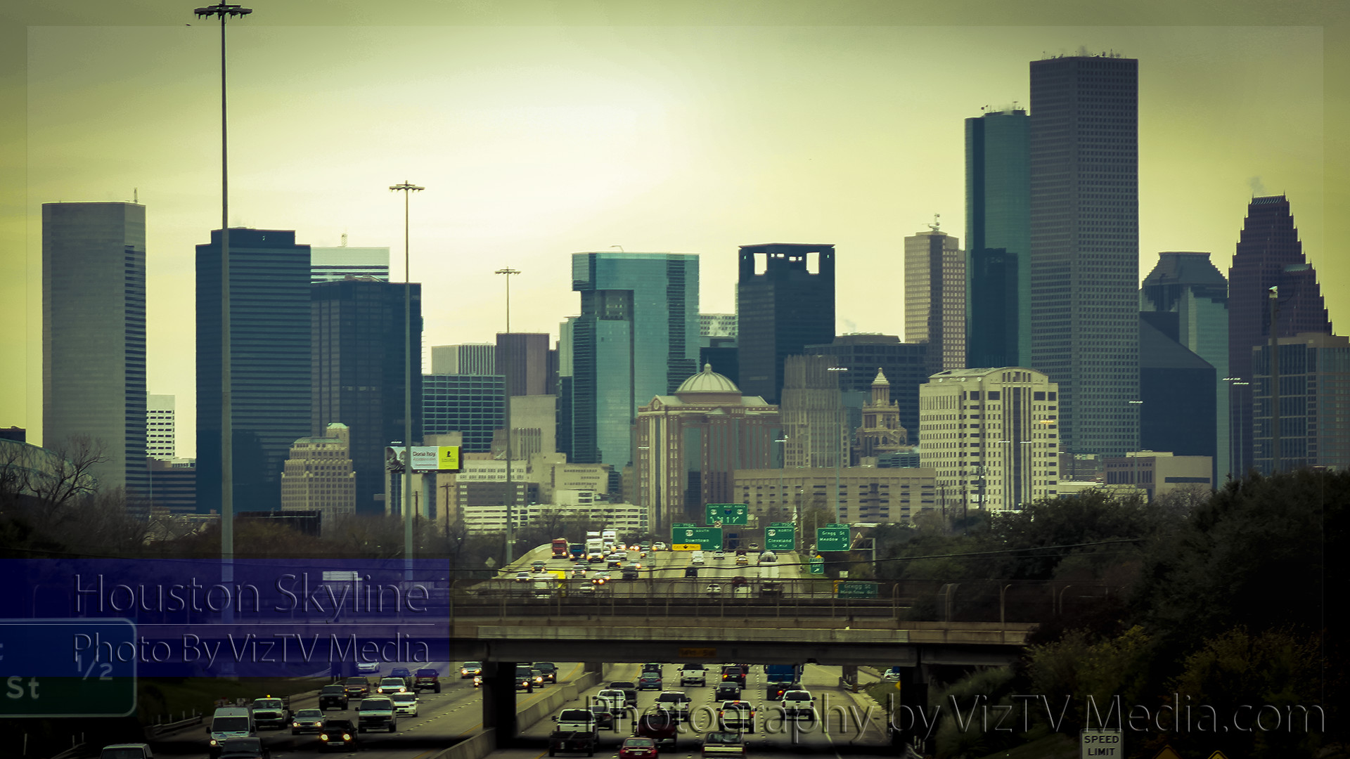 1920x1080 Houston Skyline Wallpaper