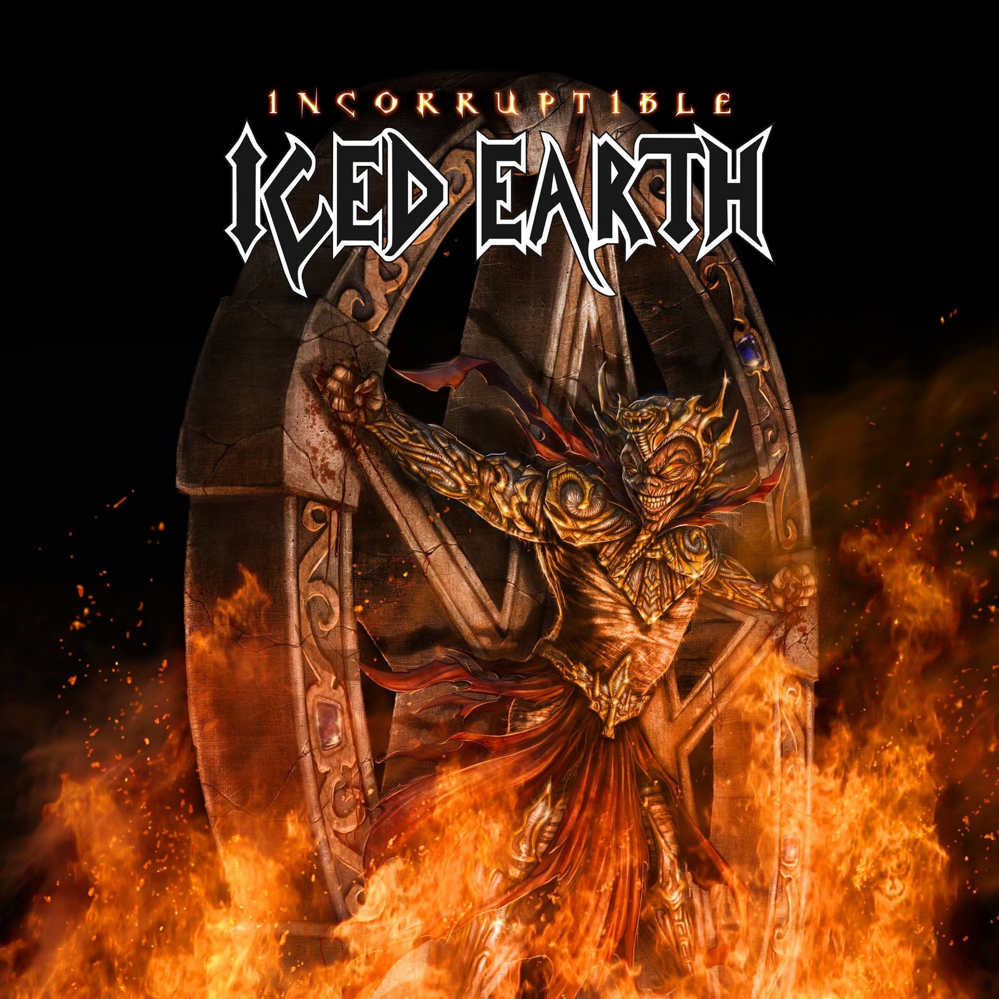 2048x2048 Iced Earth - Incorruptible - New Album 2017 - Heavy Metal Album Art