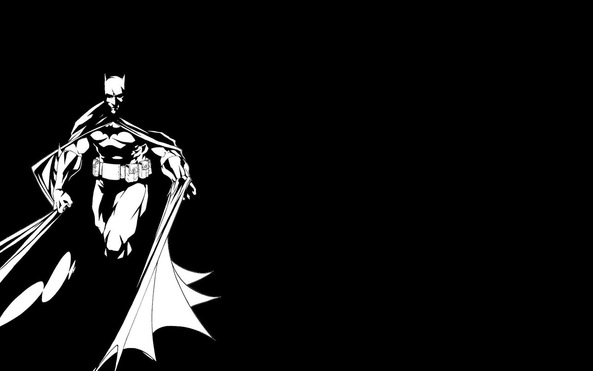 1920x1200 ... Wallpaper Batman Black & White ...
