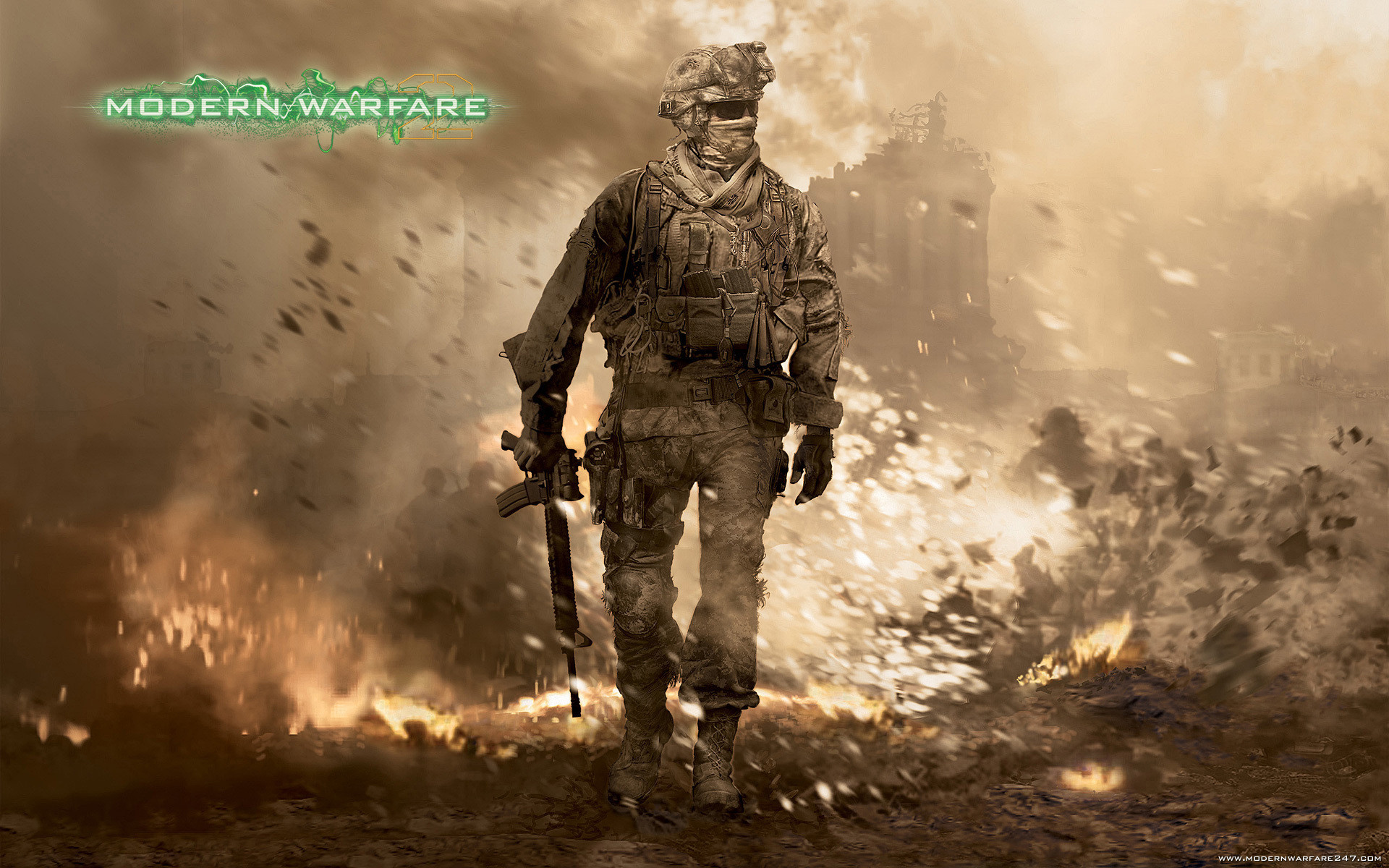 1920x1200 Modern Warfare 2 Hintergrund called MW2