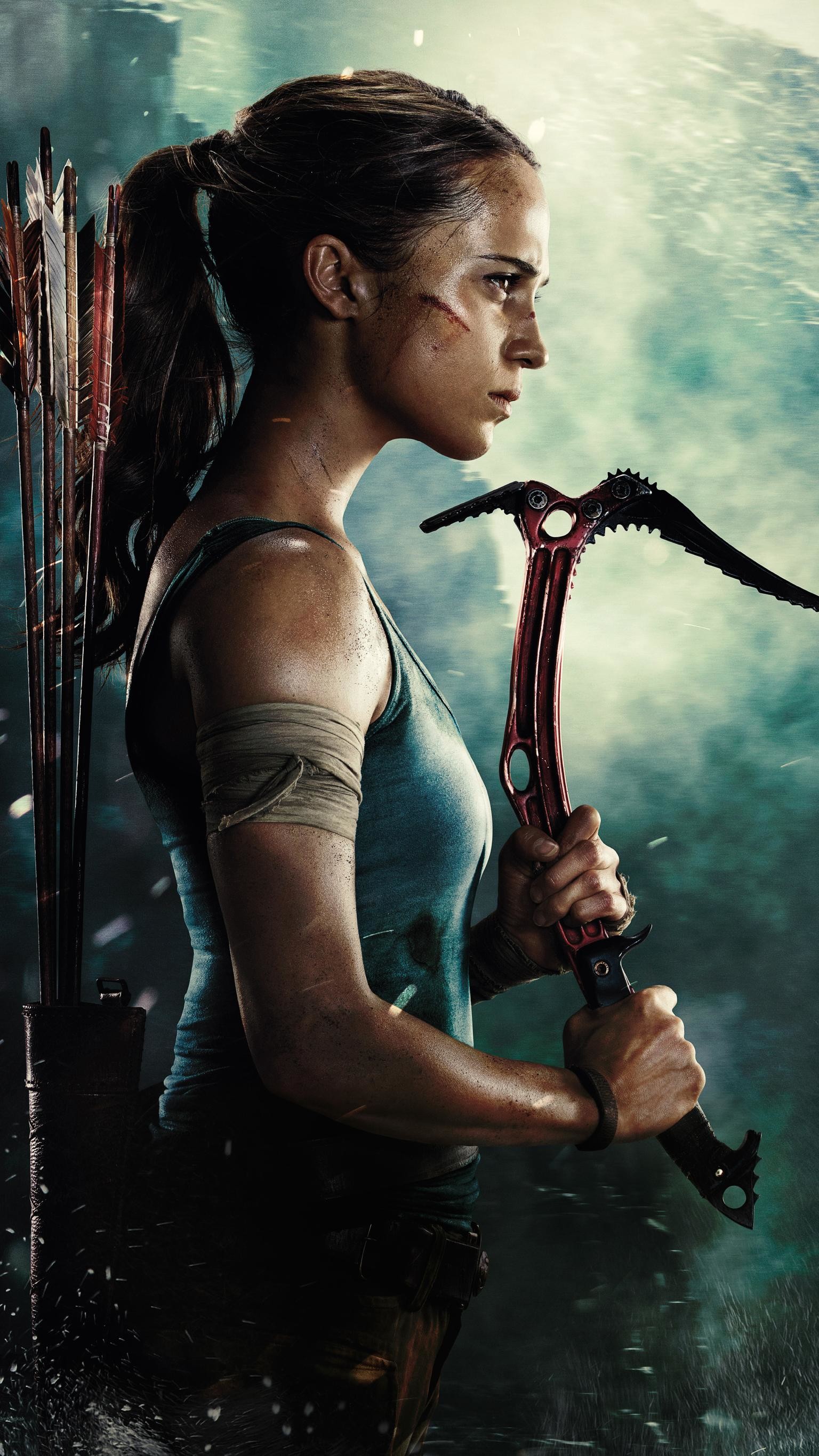 1536x2732 Wallpaper for "Tomb Raider" ...