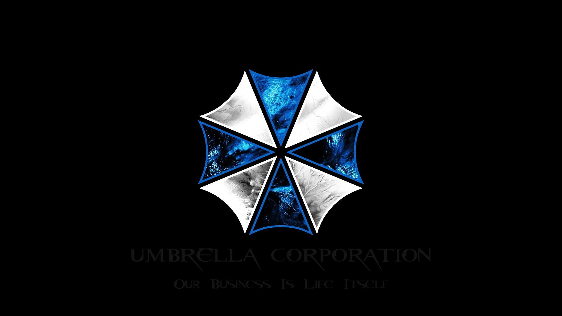 1920x1080 Umbrella Logo Art