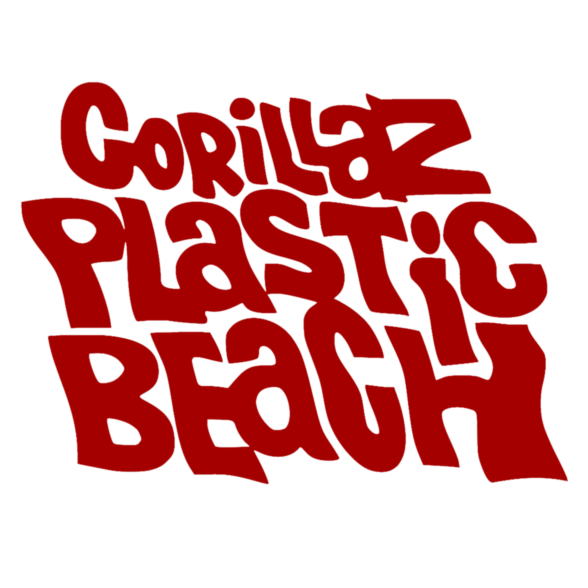 2000x2000 Hqdefau Â· Gorillaz plastic beach logo render by noodlekyuzo-d5gjdte
