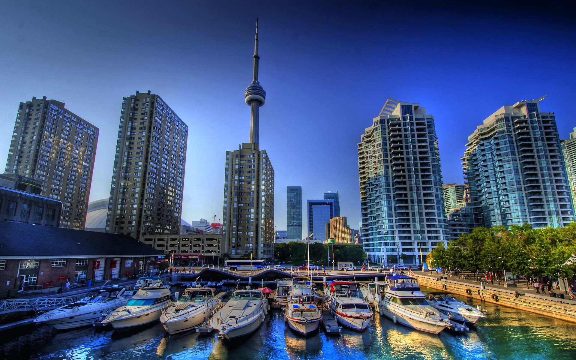 1920x1200 Toronto Canada Harbor Front HD Wallpapers 