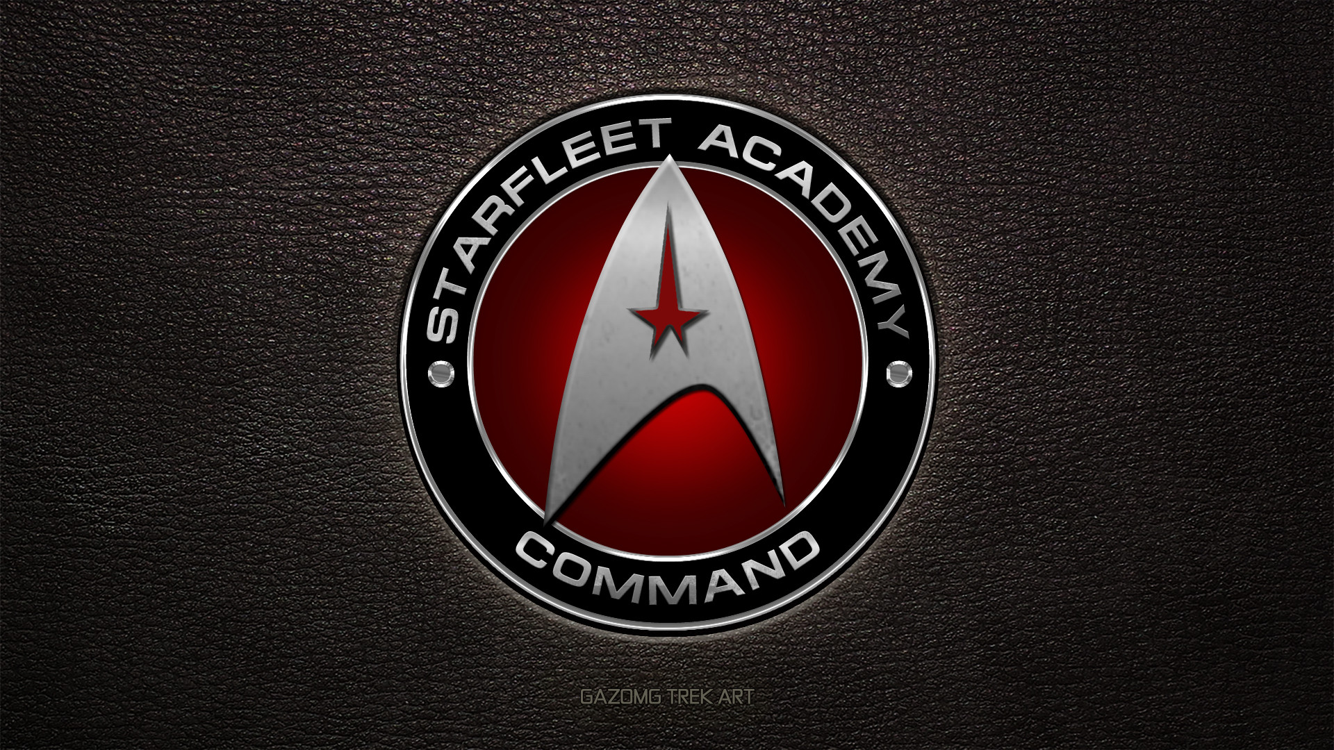 1920x1080 ... Starfleet Academy Logo Star Trek (updated) by gazomg