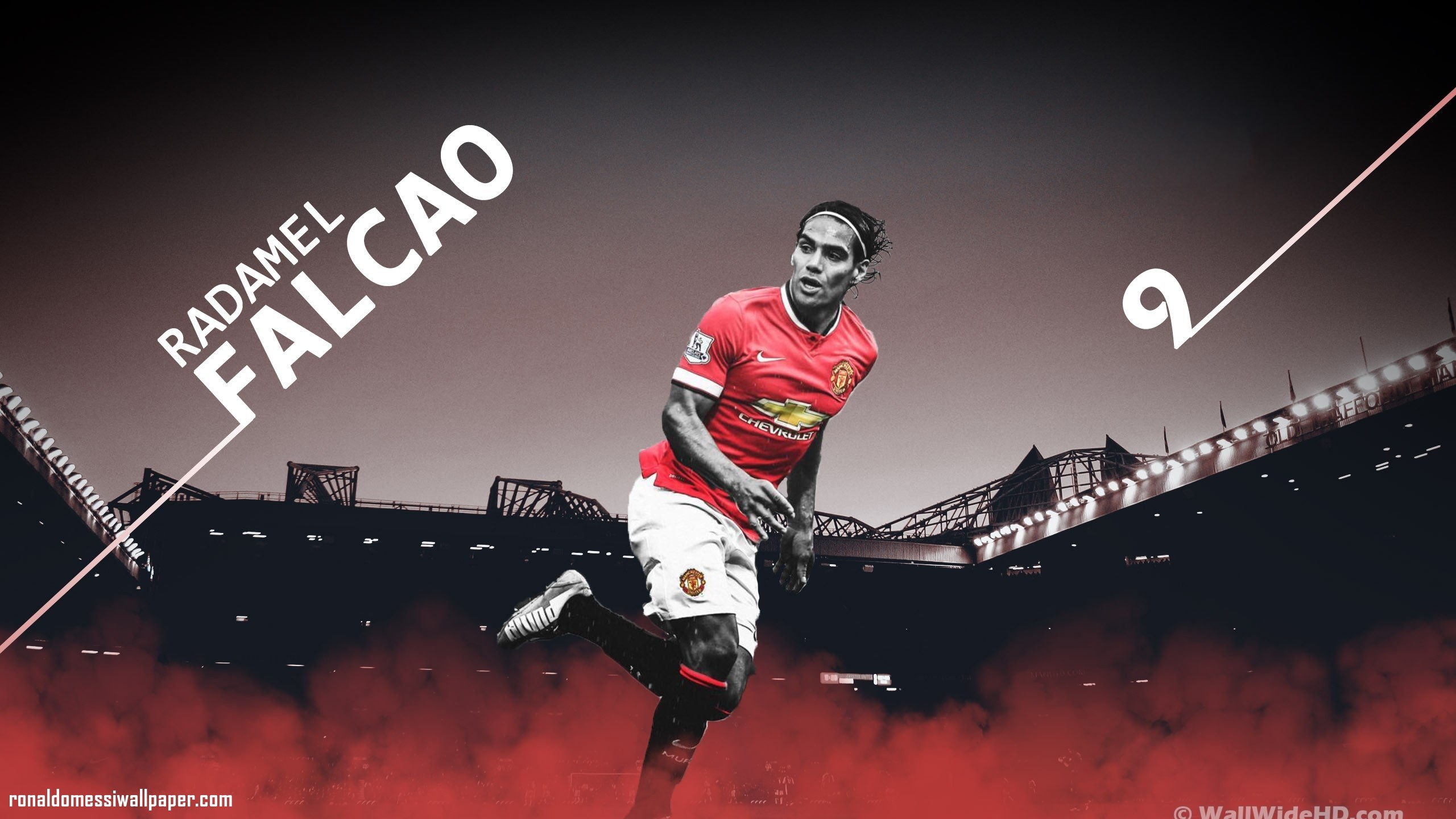 2560x1440 ... Wallpaper Logo Manchester United 2015 Wallpapersafari ...