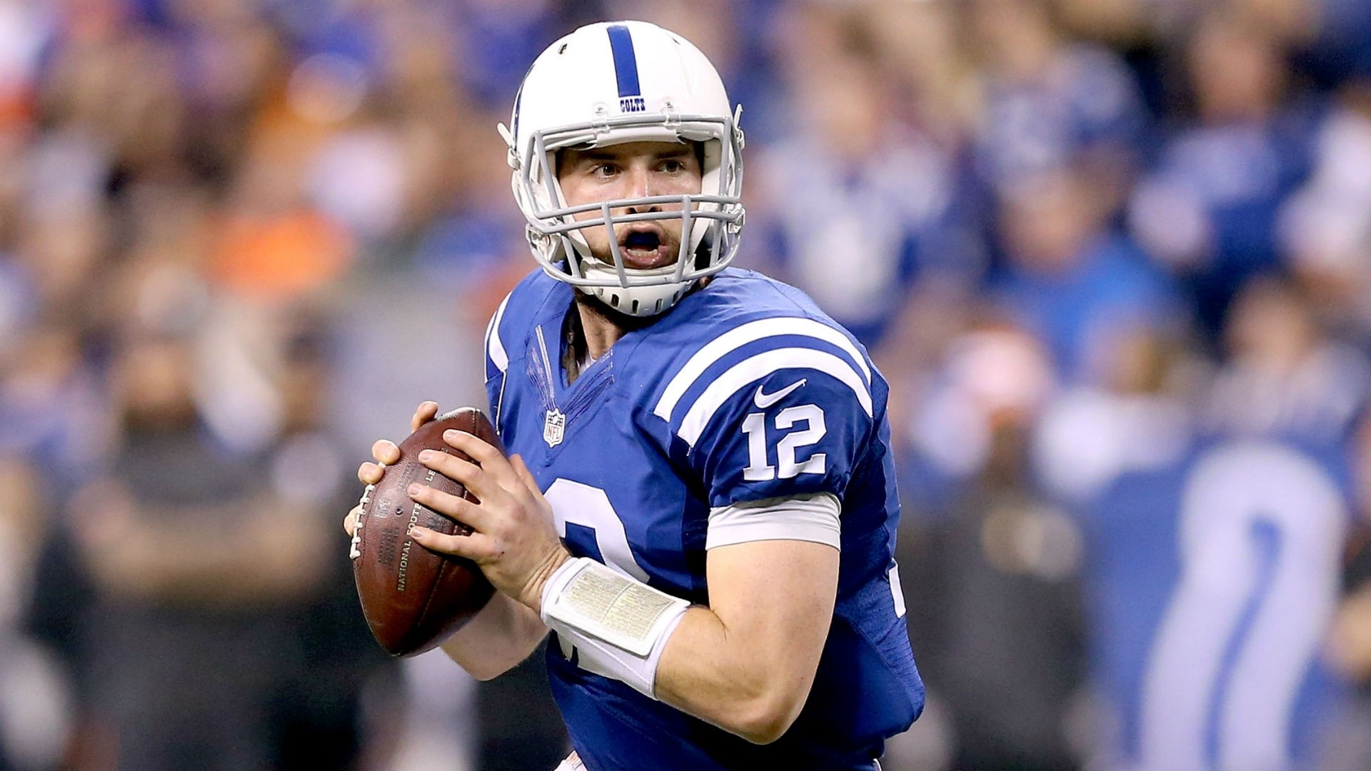 1920x1080  Wallpaper andrew luck, indianapolis colts, football