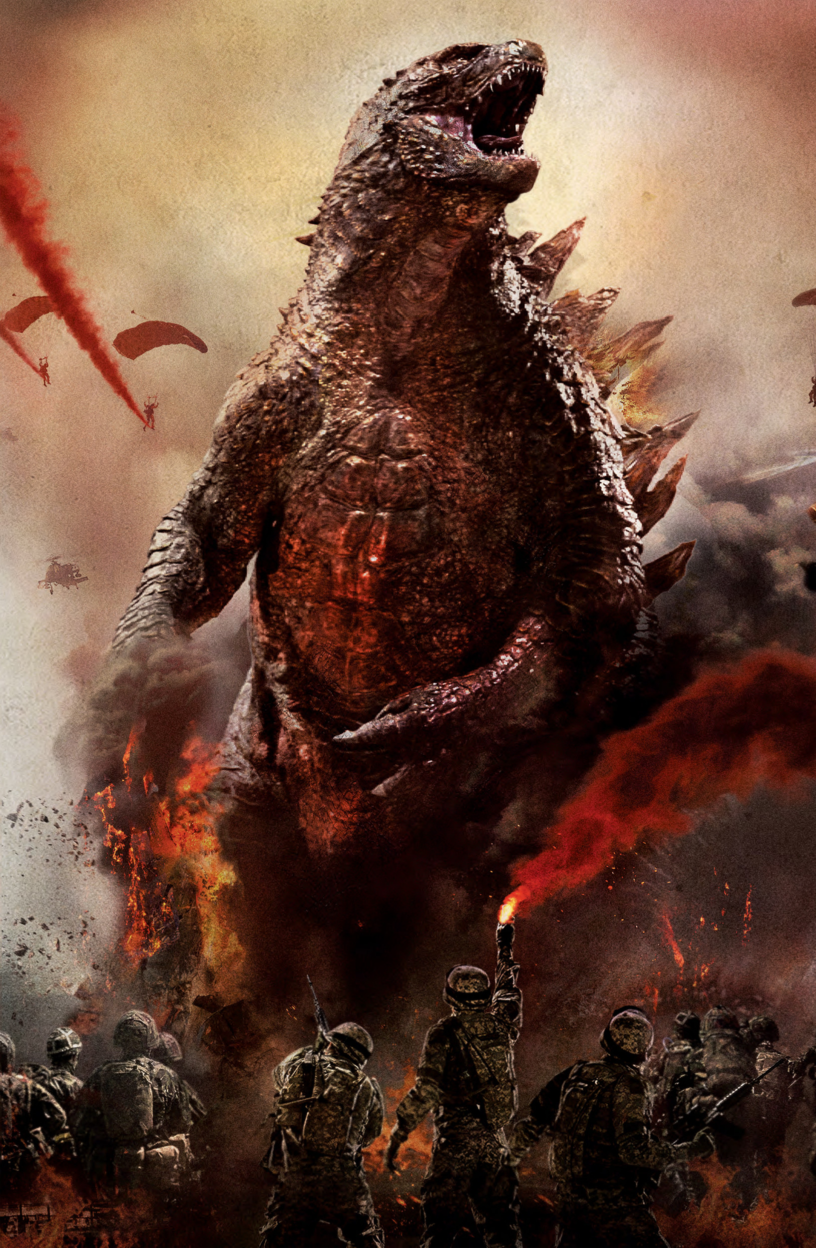 1634x2500 Godzilla 2014 Images Is Cool Wallpapers