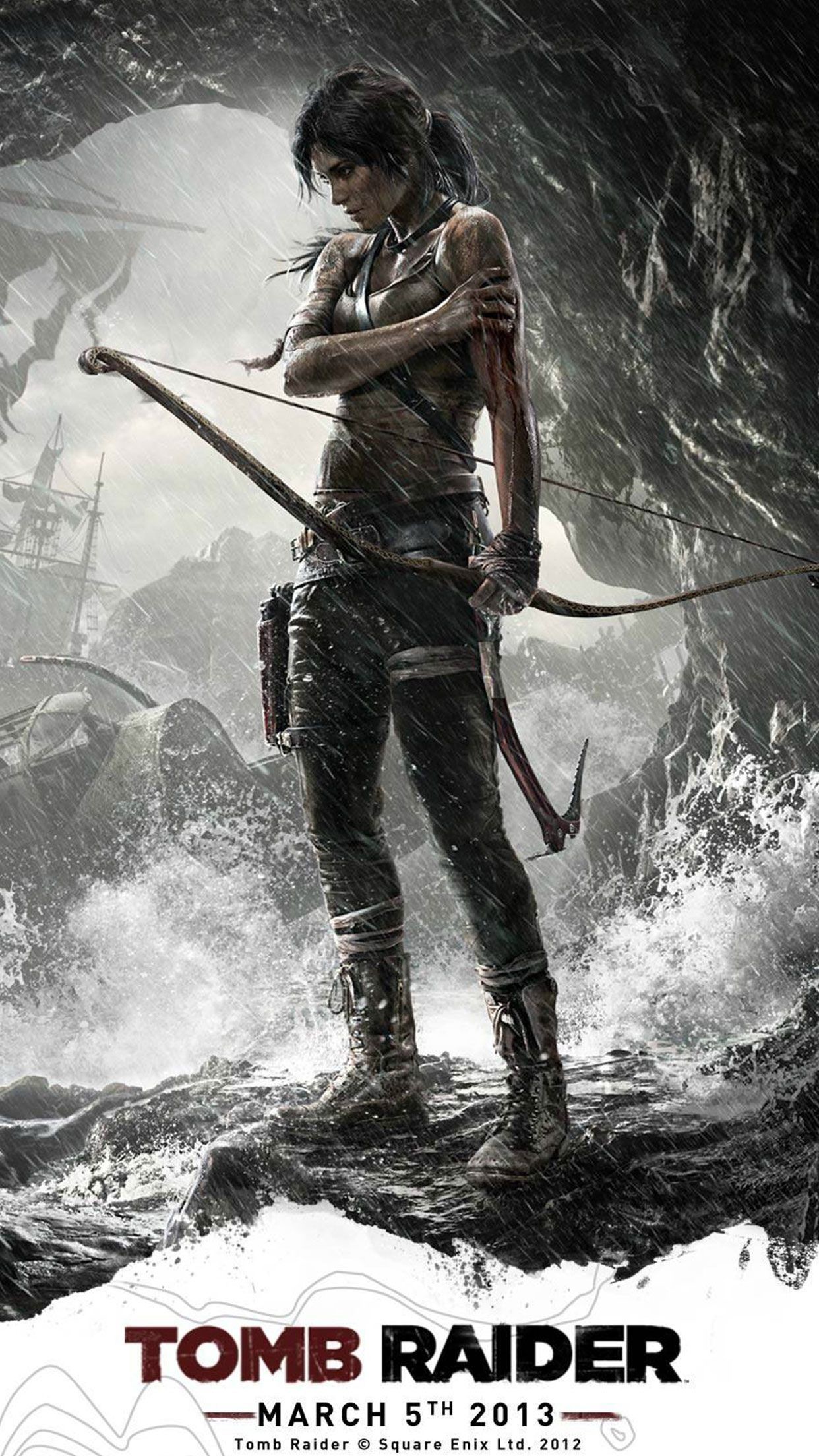1242x2208 Tomb raider game wallpaper #Iphone #android #game #wallpaper #tombraider  more on wallzapp.com