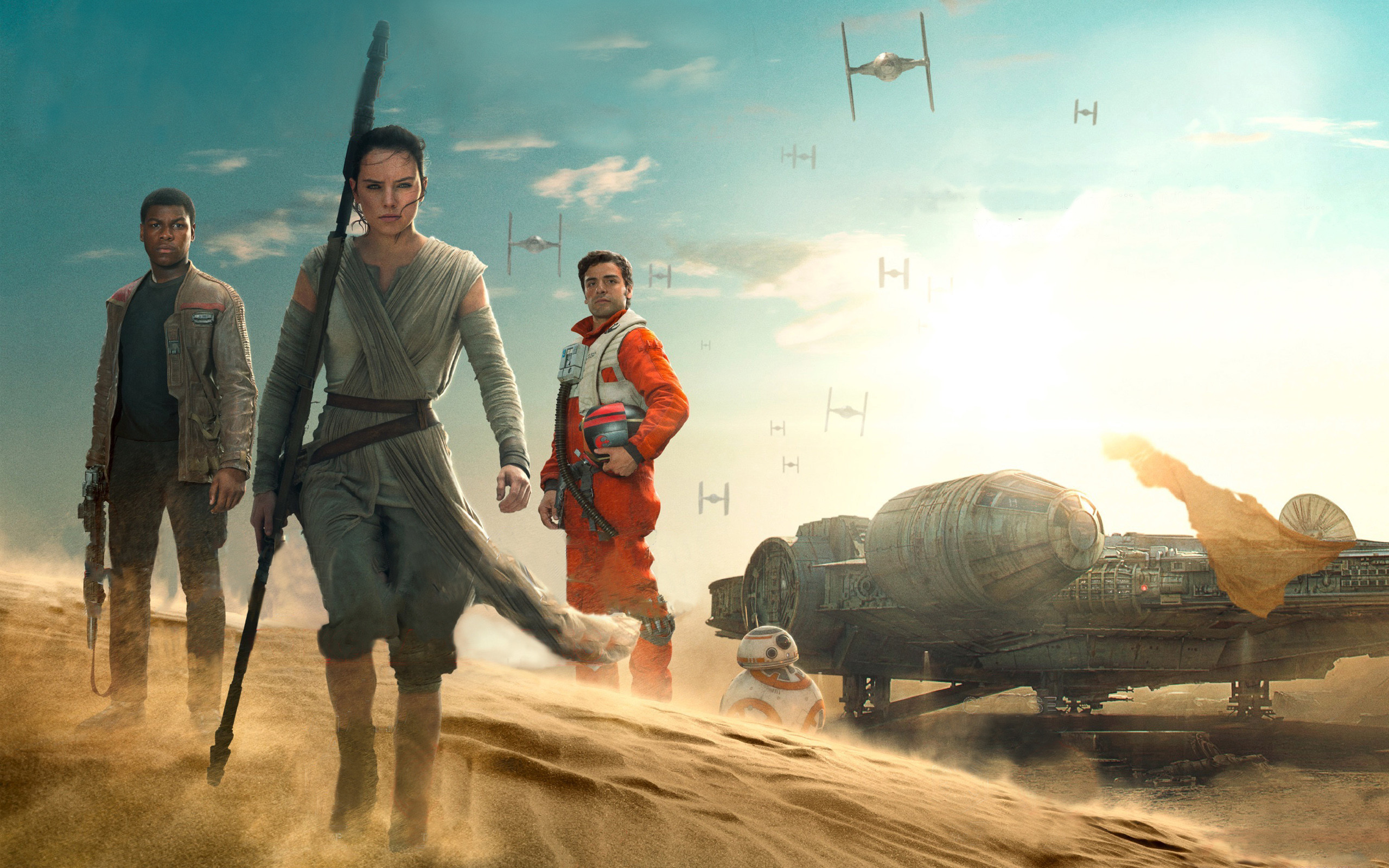 2560x1600 Star Wars The Force Awakens 2015 Wallpaper