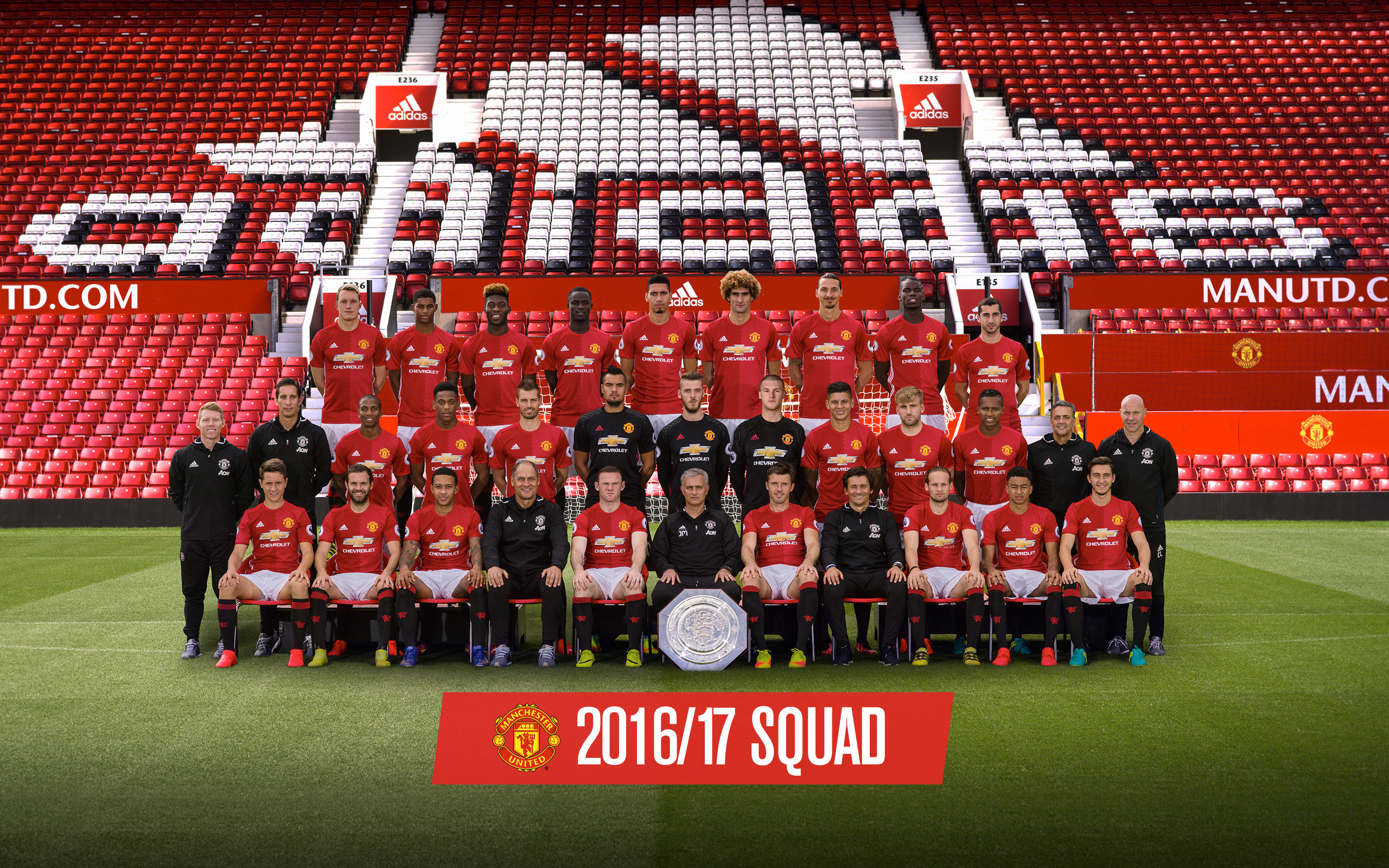 2560x1600 ... Manchester United Pictures Squad Full Team 2017 2 Manchester United  20162017 Manchester United Pictures Squad Full Team 2017 1 Widescreen  Backgrounds ...