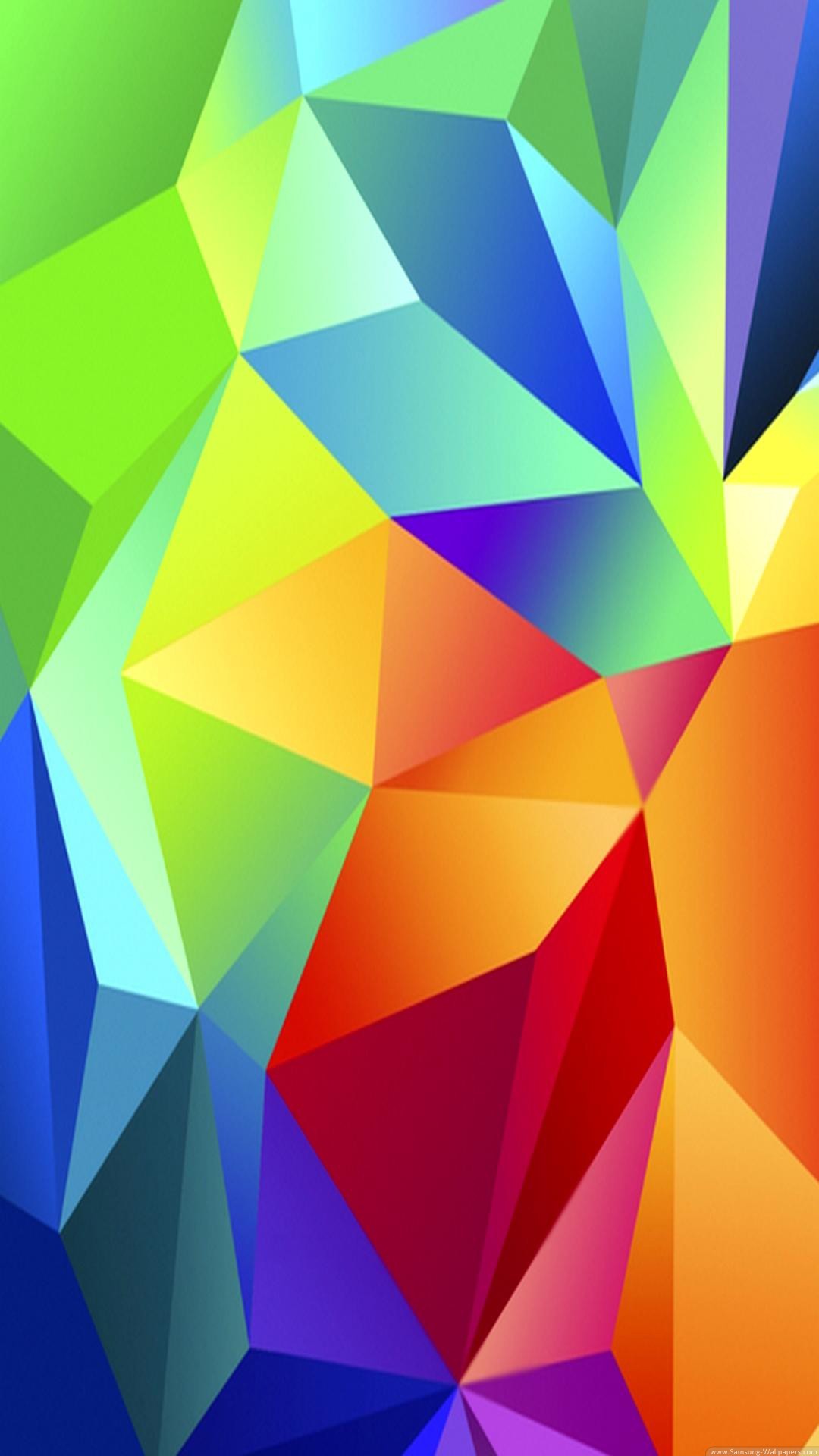 1080x1920 Abstract iPhone 6 Plus Wallpapers - Colorful Red Blue Green Triangles iPhone  6 Plus HD Wallpaper