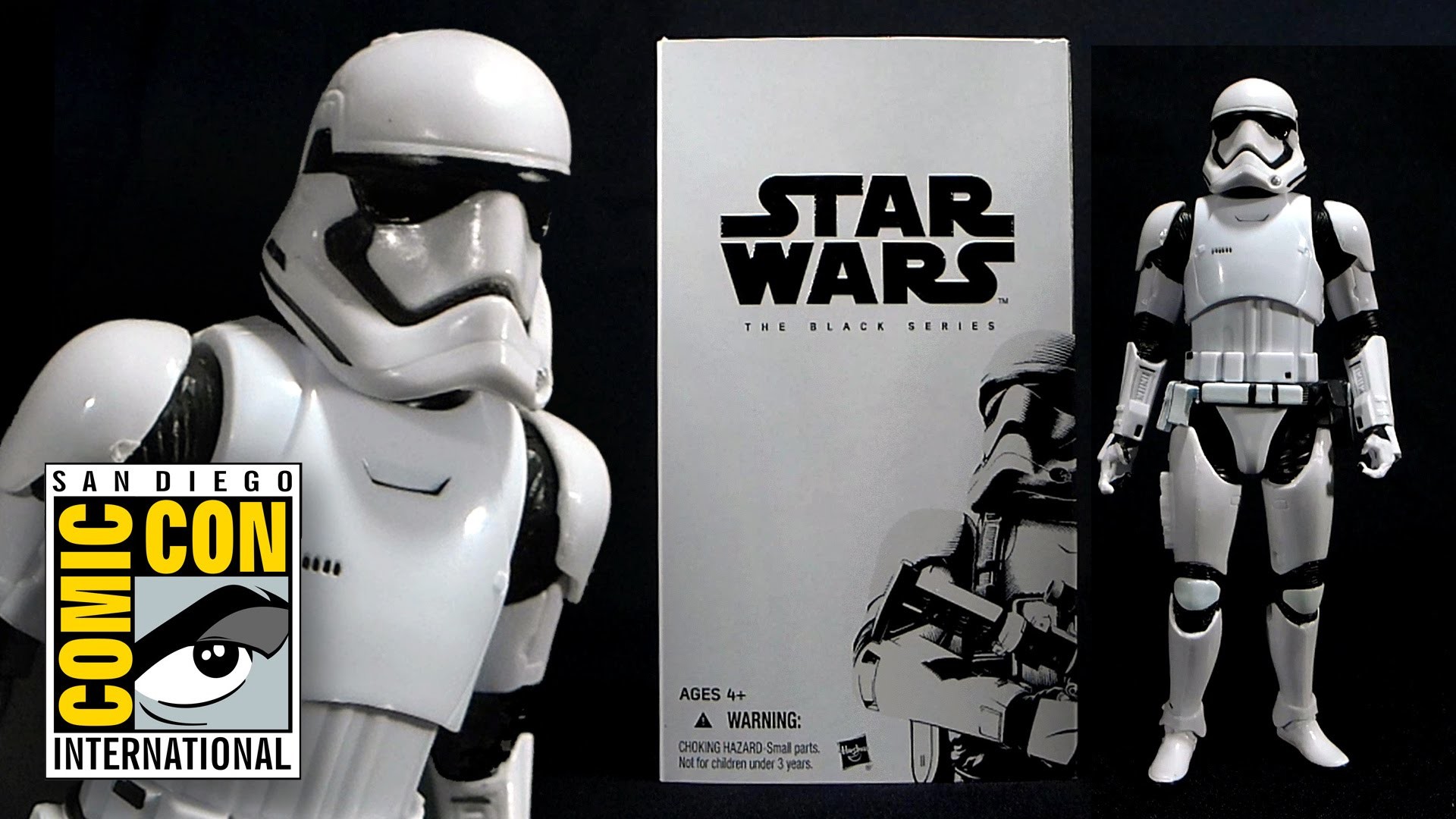 1920x1080 SDCC 2015 Star Wars: The Force Awakens First Order Stormtrooper Figure!