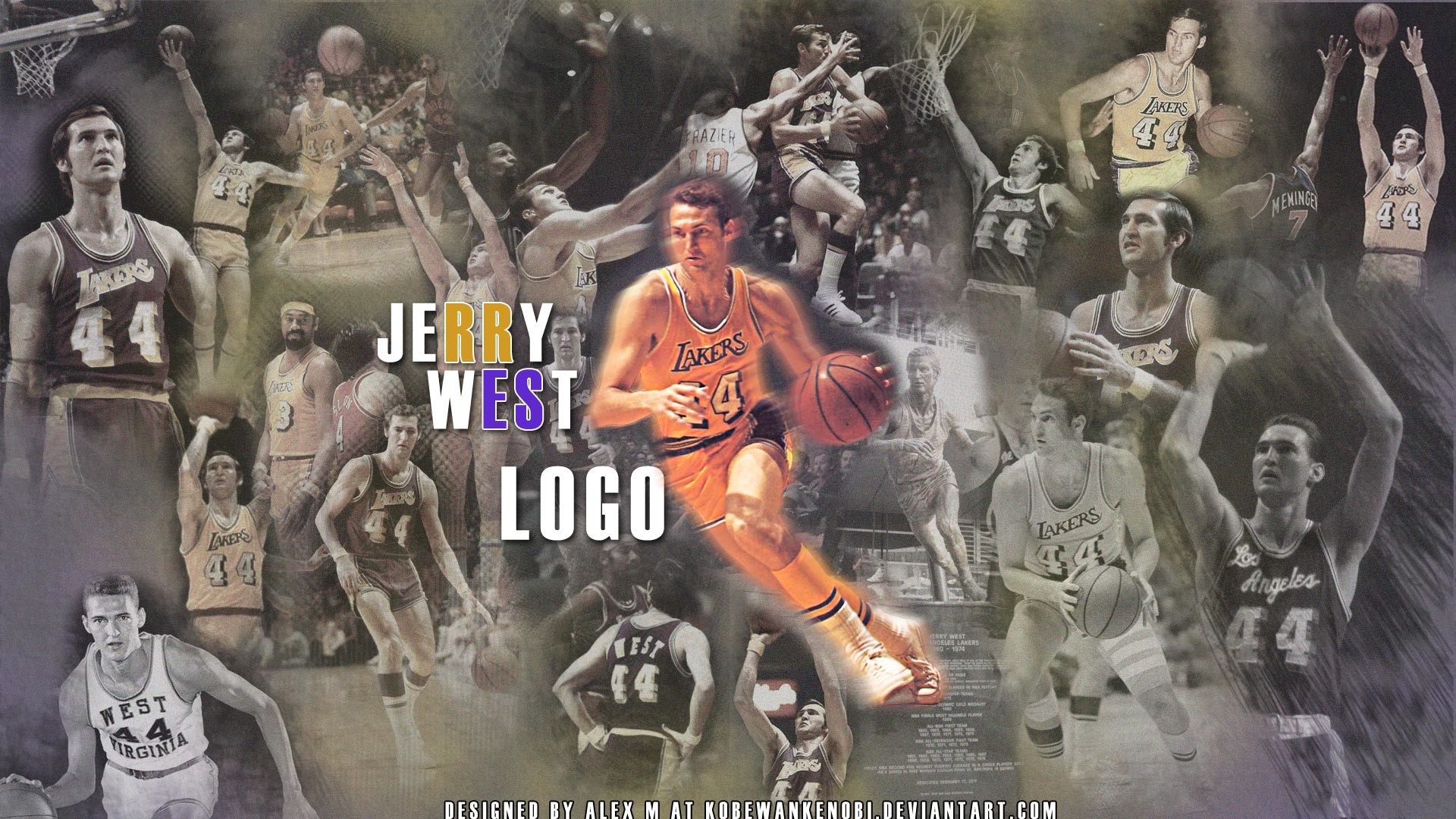 1920x1080 Jerry West Lakers  Wallpaper