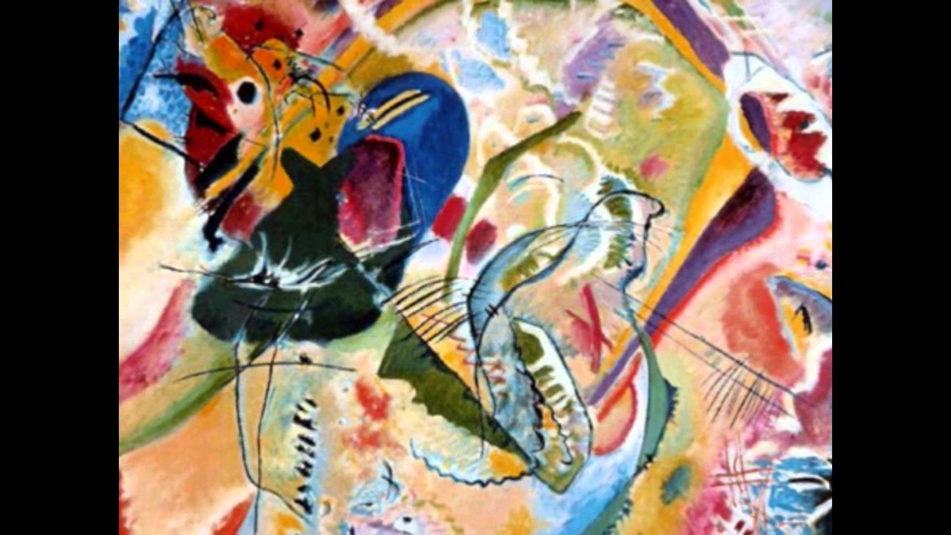 1920x1080 Wassily Kandinsky & Wolfgang Amadeus Mozart