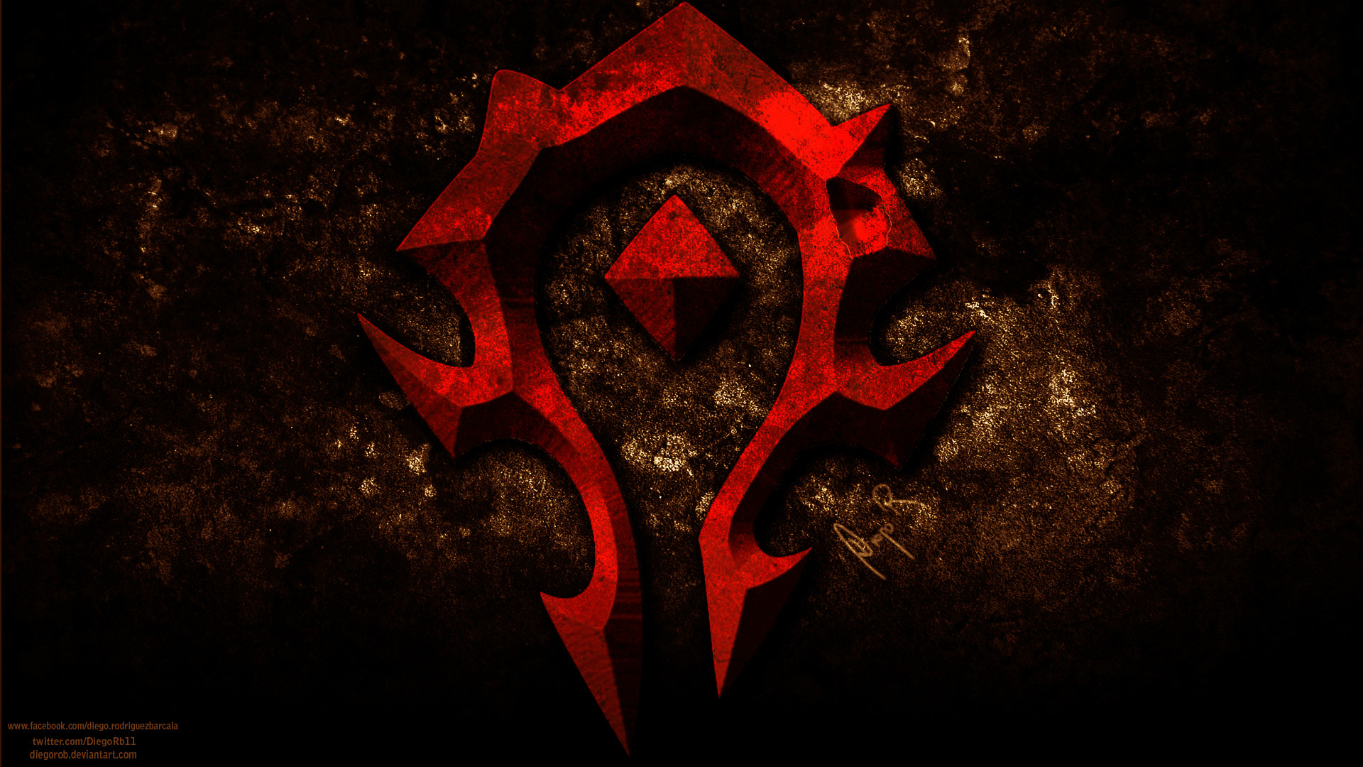 1920x1080 World of Warcraft Horde Logo Here are some of the best World of Warcraft  Artwork I