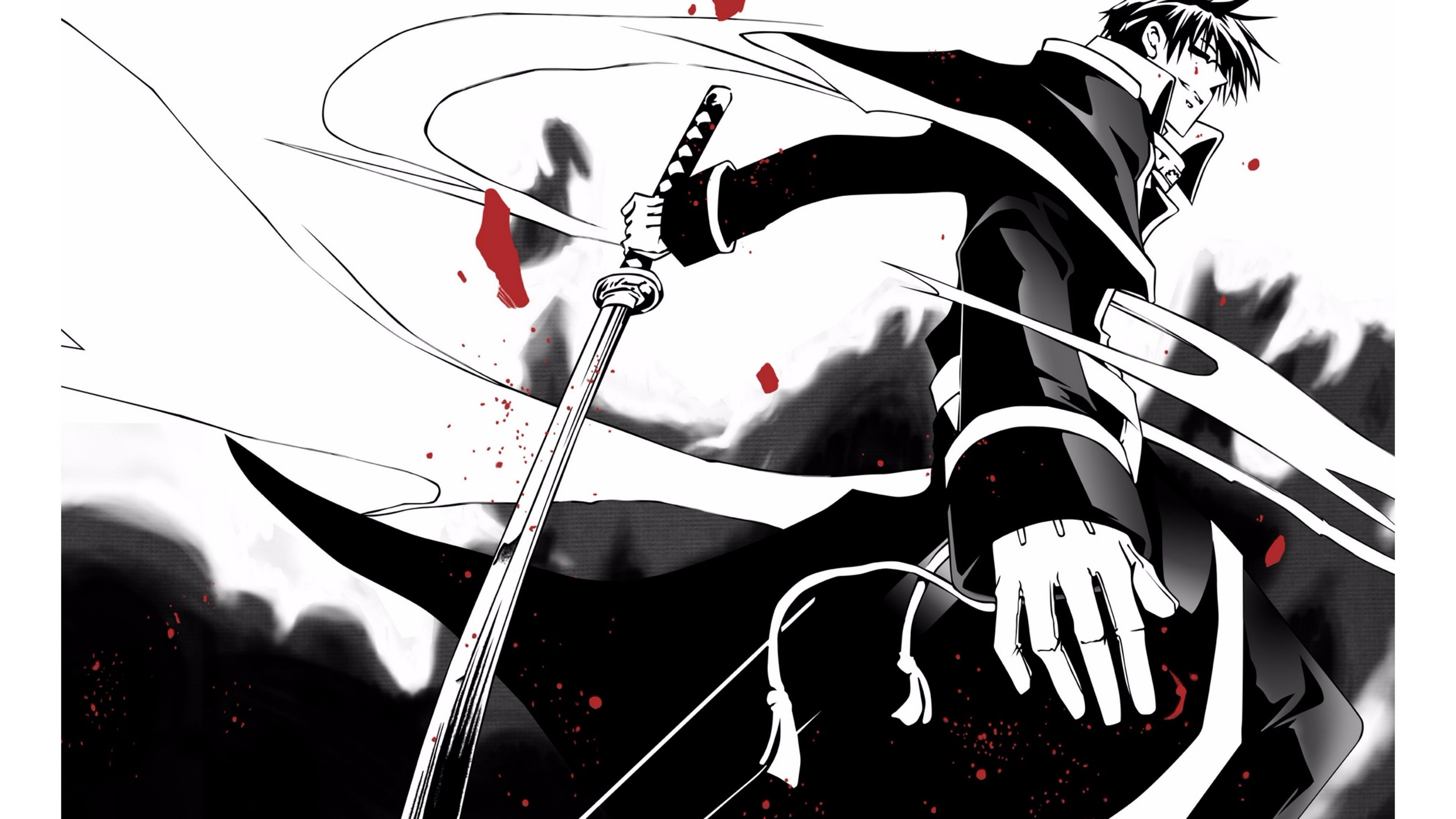 3724x2095 Swordsman Outstanding Anime Android Wallpaper