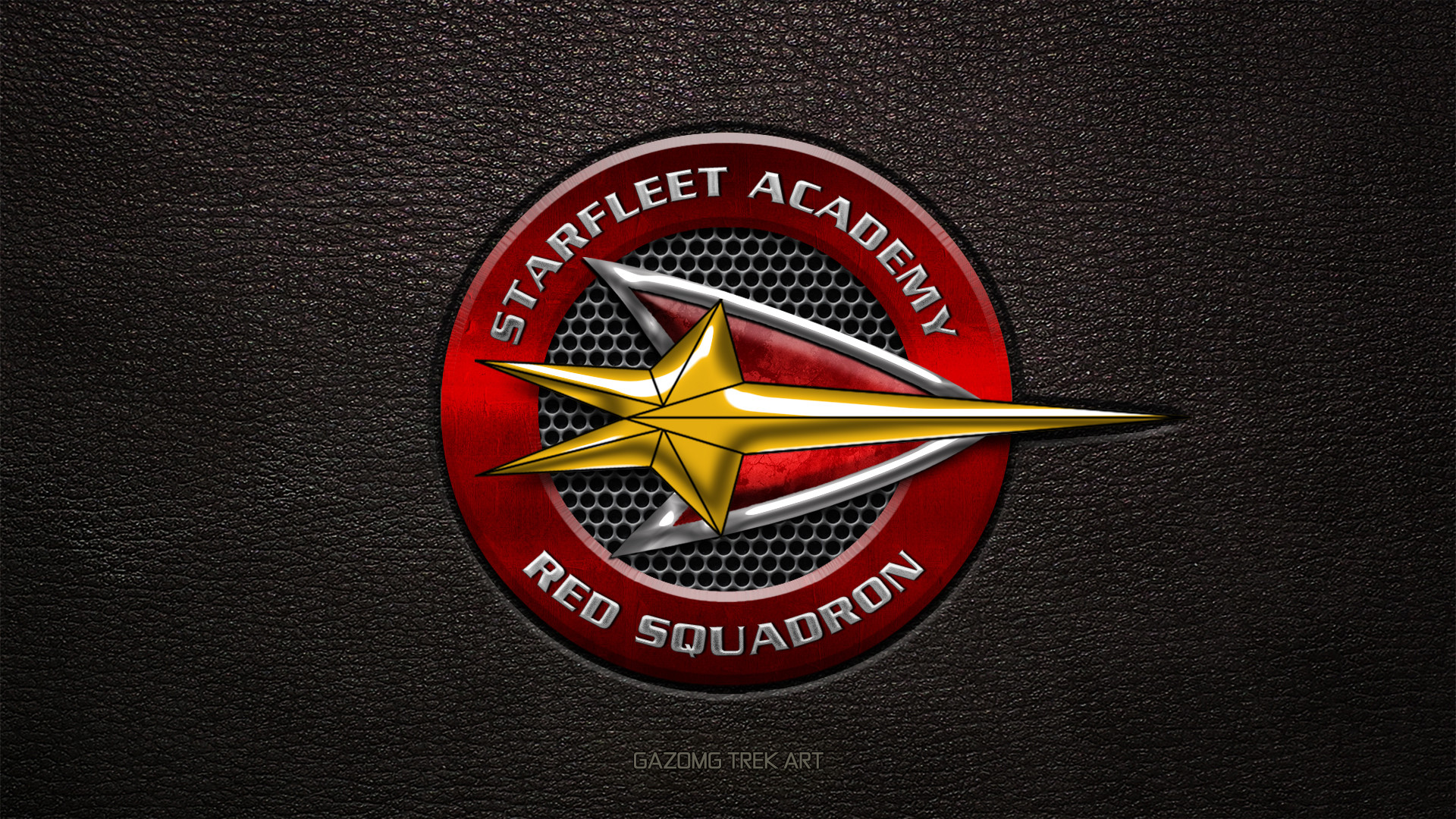 1920x1080 ... Starfleet Academy Red Squad Star Trek Logo Updated by gazomg