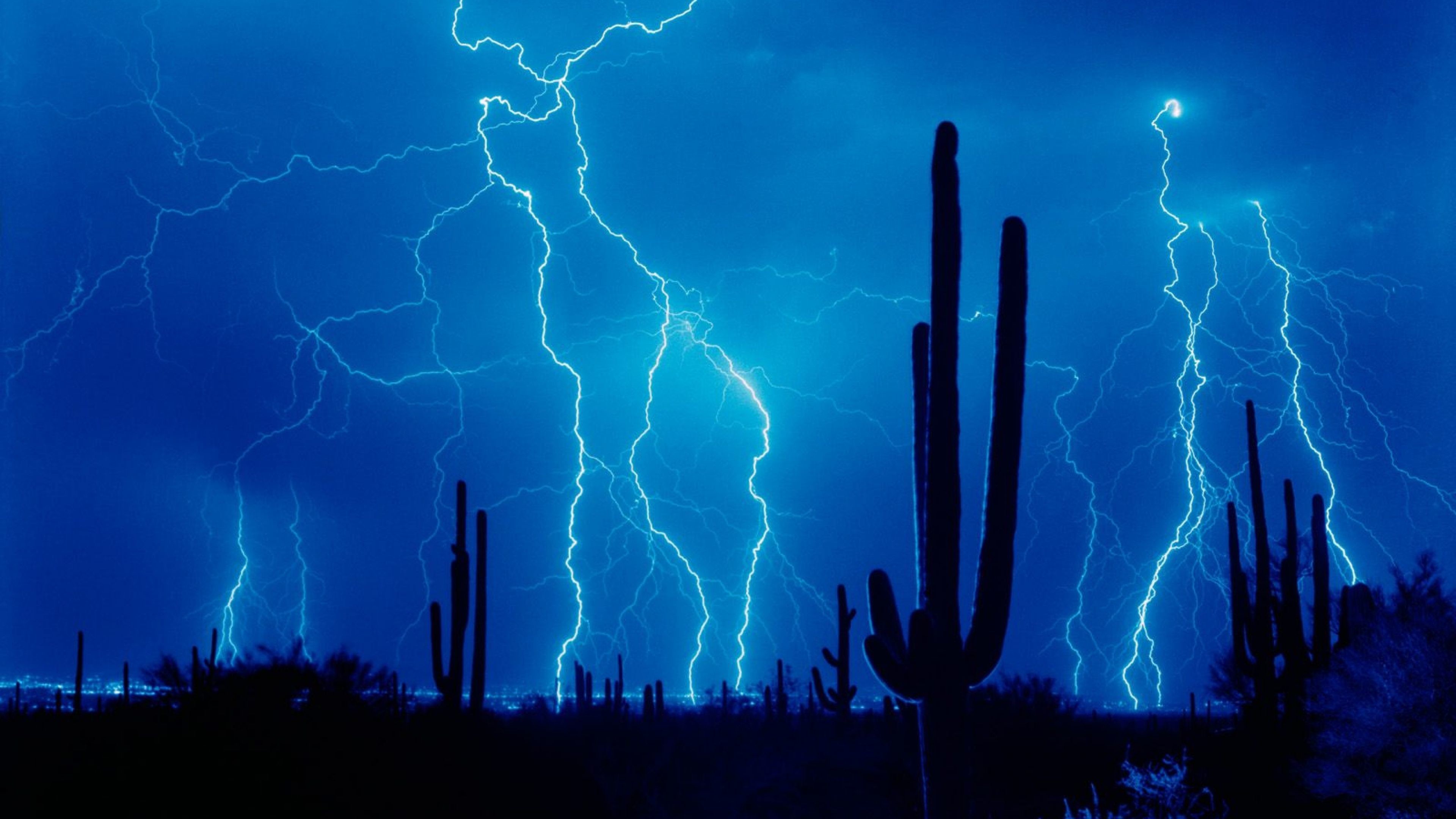 3840x2160 Download Wallpaper  Lightning, Thunder-storm, Elements .