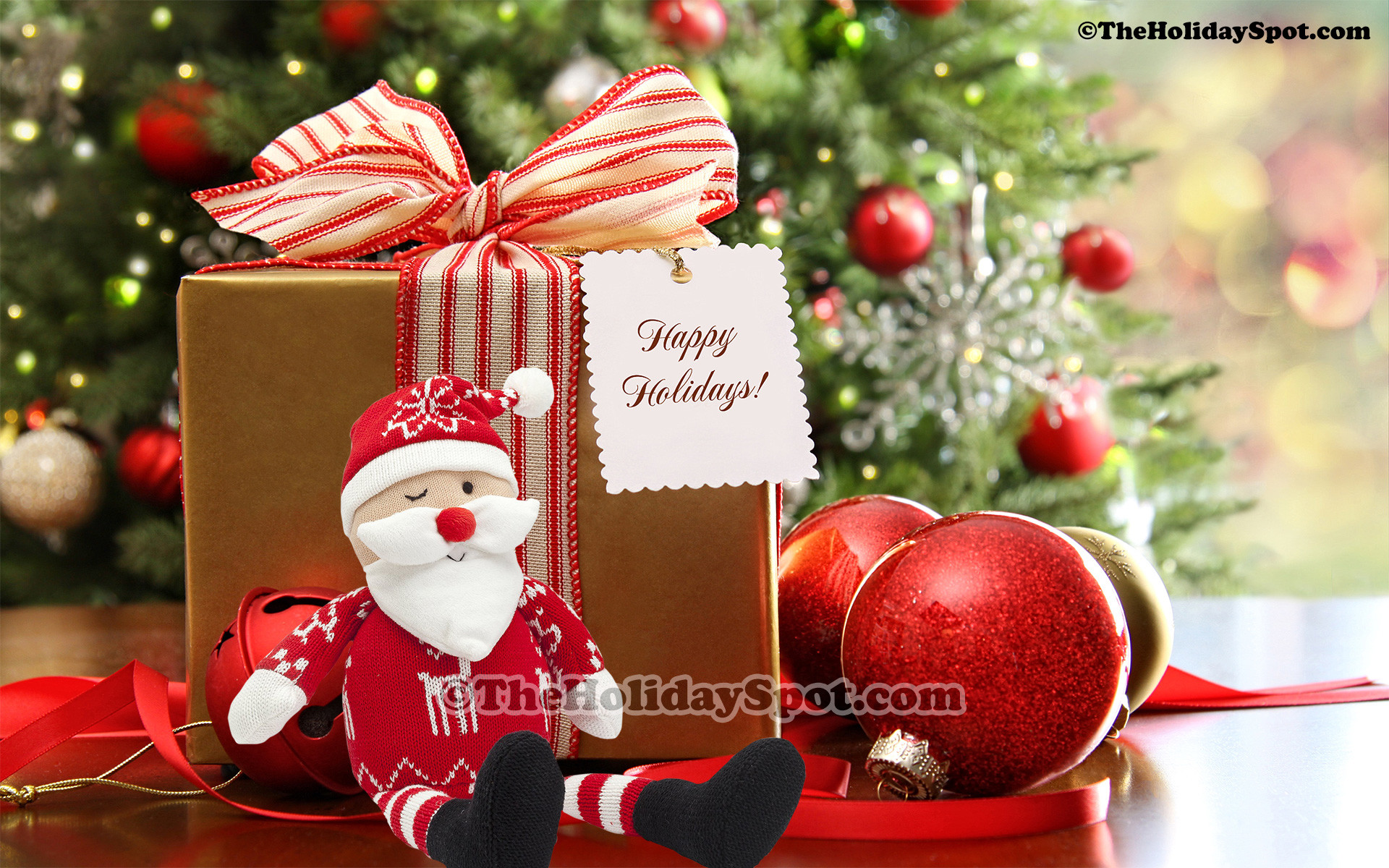 1920x1200 Christmas wallpaper - gifts on the occasion of Christmas.