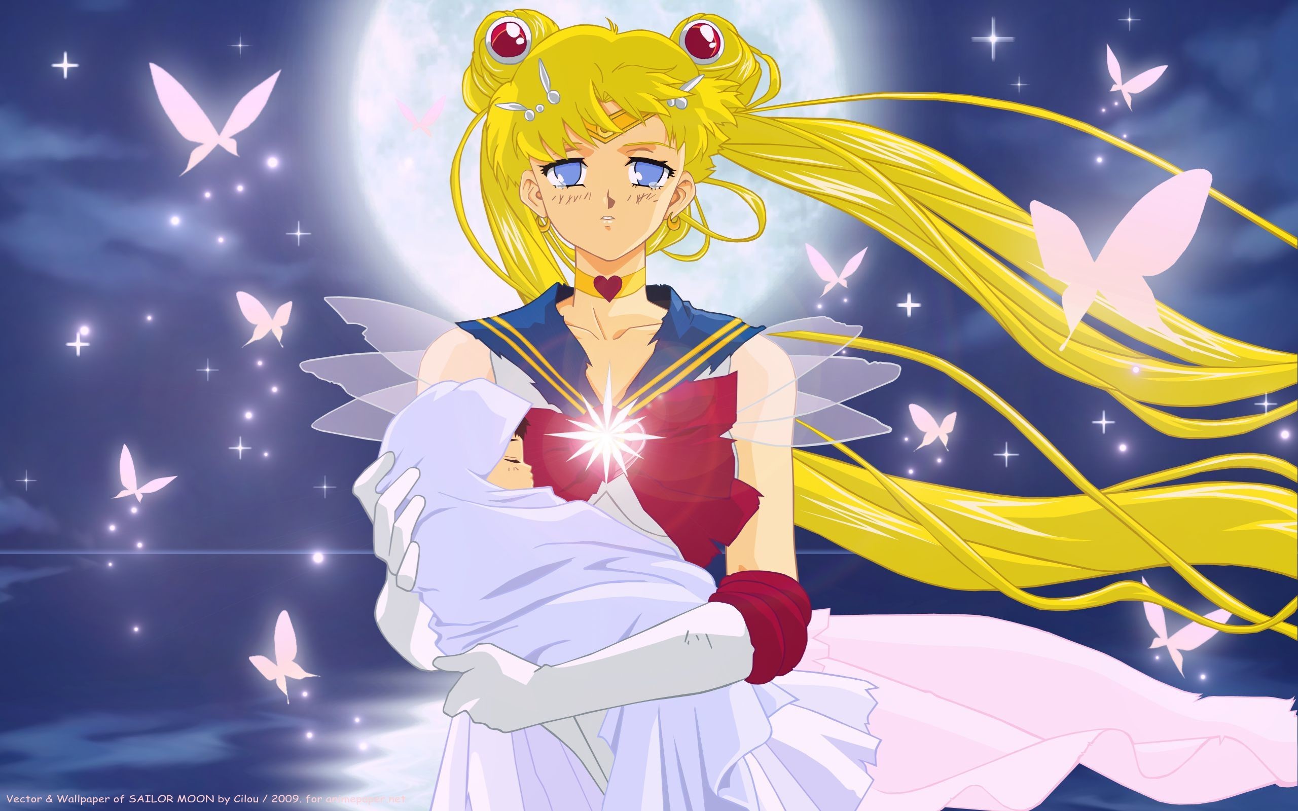 2560x1600 Sailor Moon and Hotaru - sailor-moon Wallpaper | Odango | Pinterest .