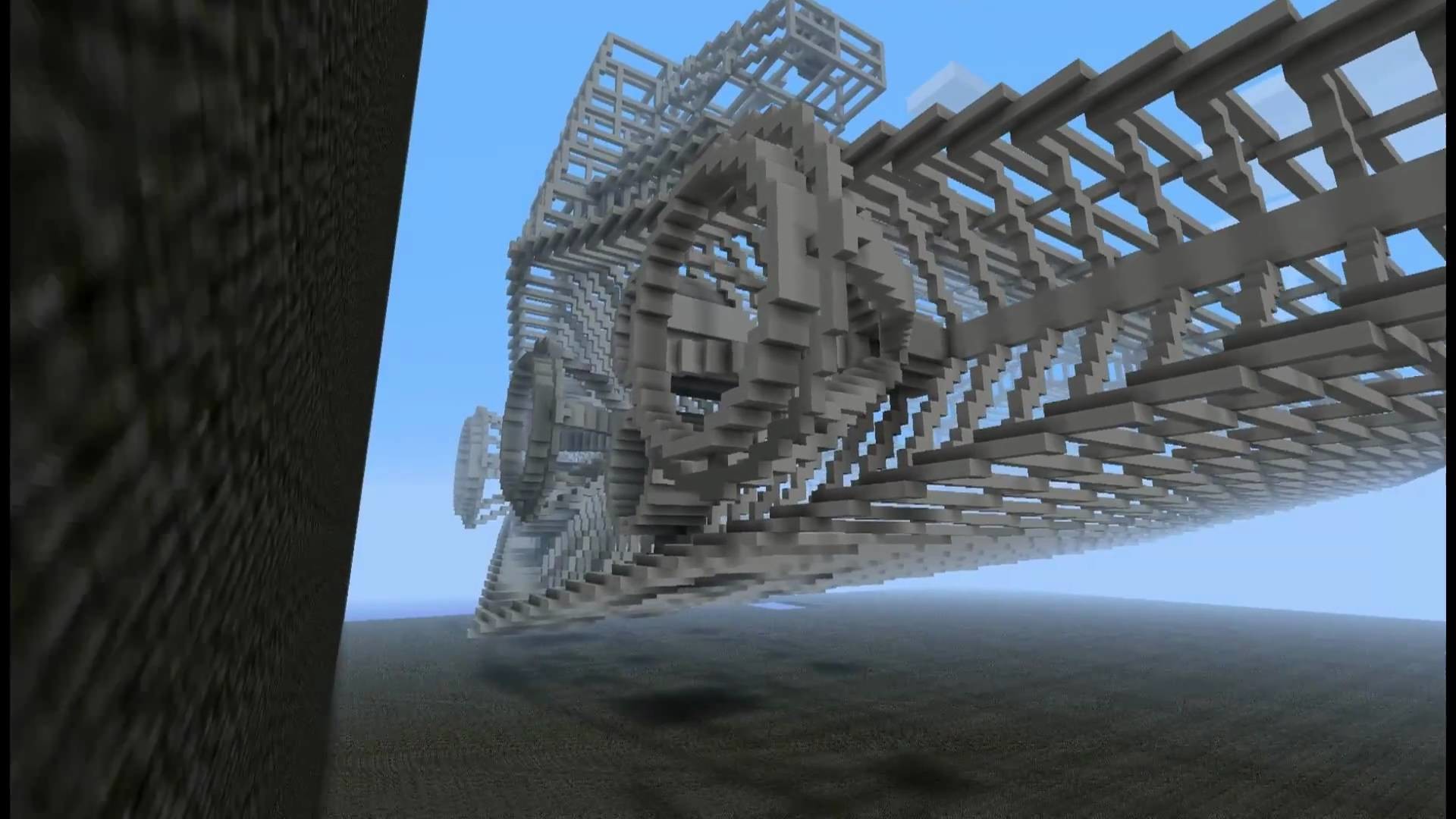 1920x1080 Minecraft Megaproject - Imperial Star Destroyer Part 1