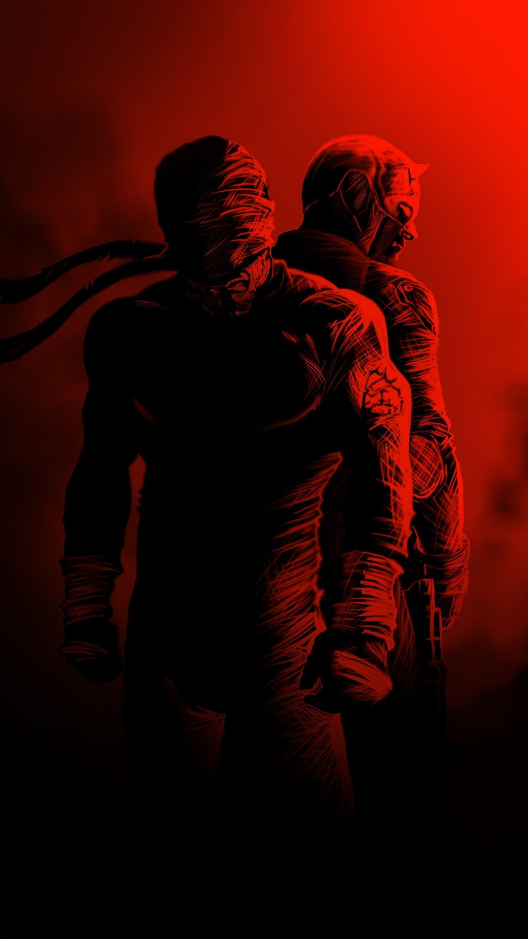 1080x1920 Fan Content#Daredevil wallpaper found on AMOLED Wallpapers for #Android.  Really hoping Disney sticks with Netflix's storylines instead of rebooting  them.