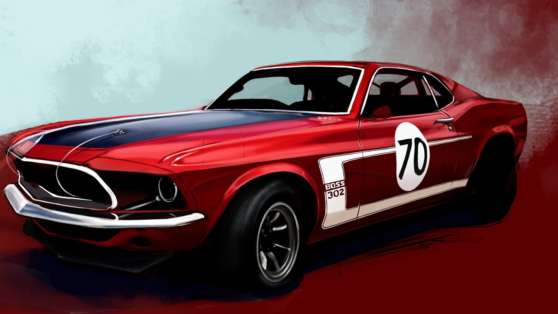 1920x1080 Ford boss mustang wallpapers.