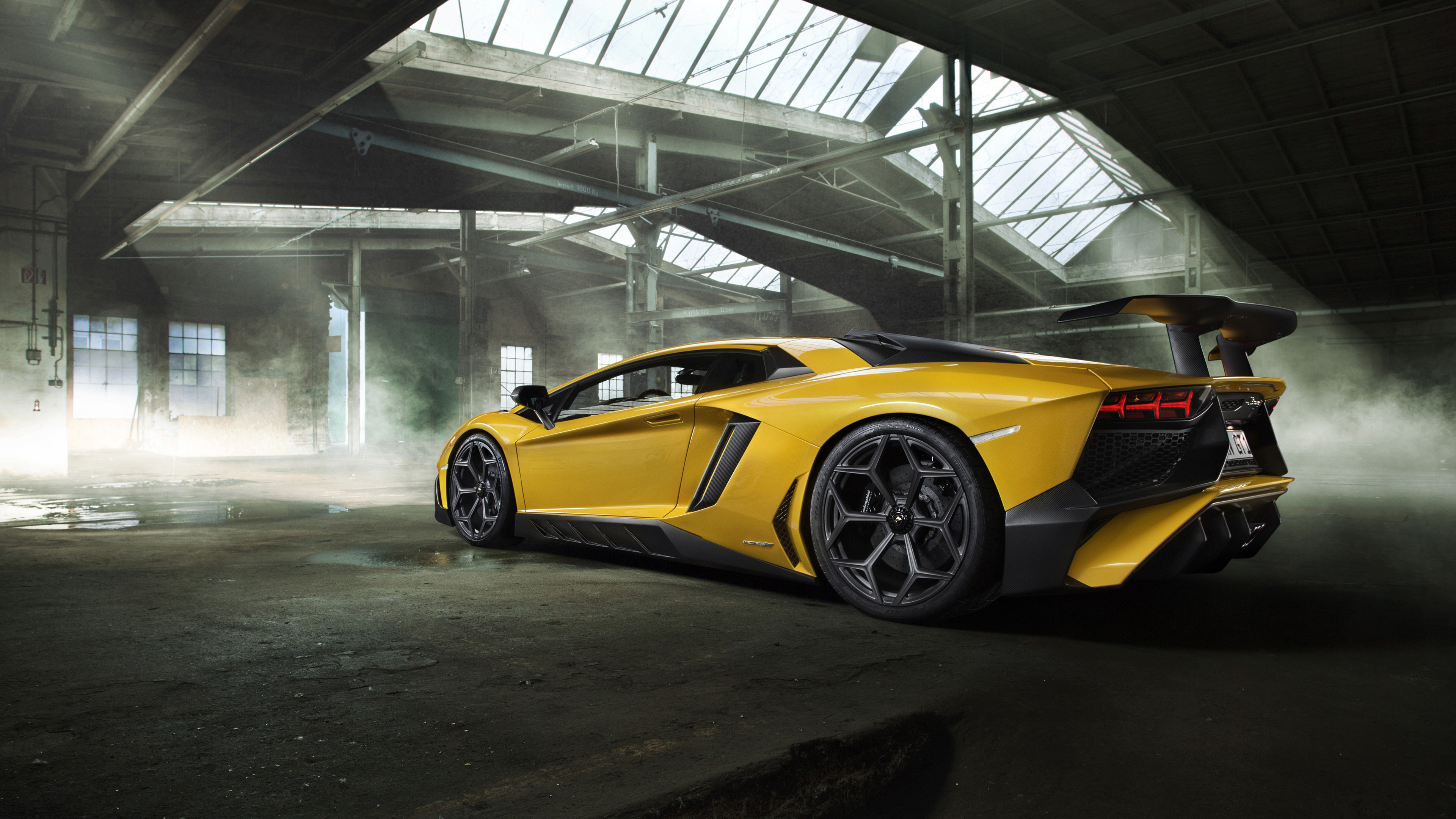 3840x2160 Tags: Rear Lamborghini SuperVeloce Aventador
