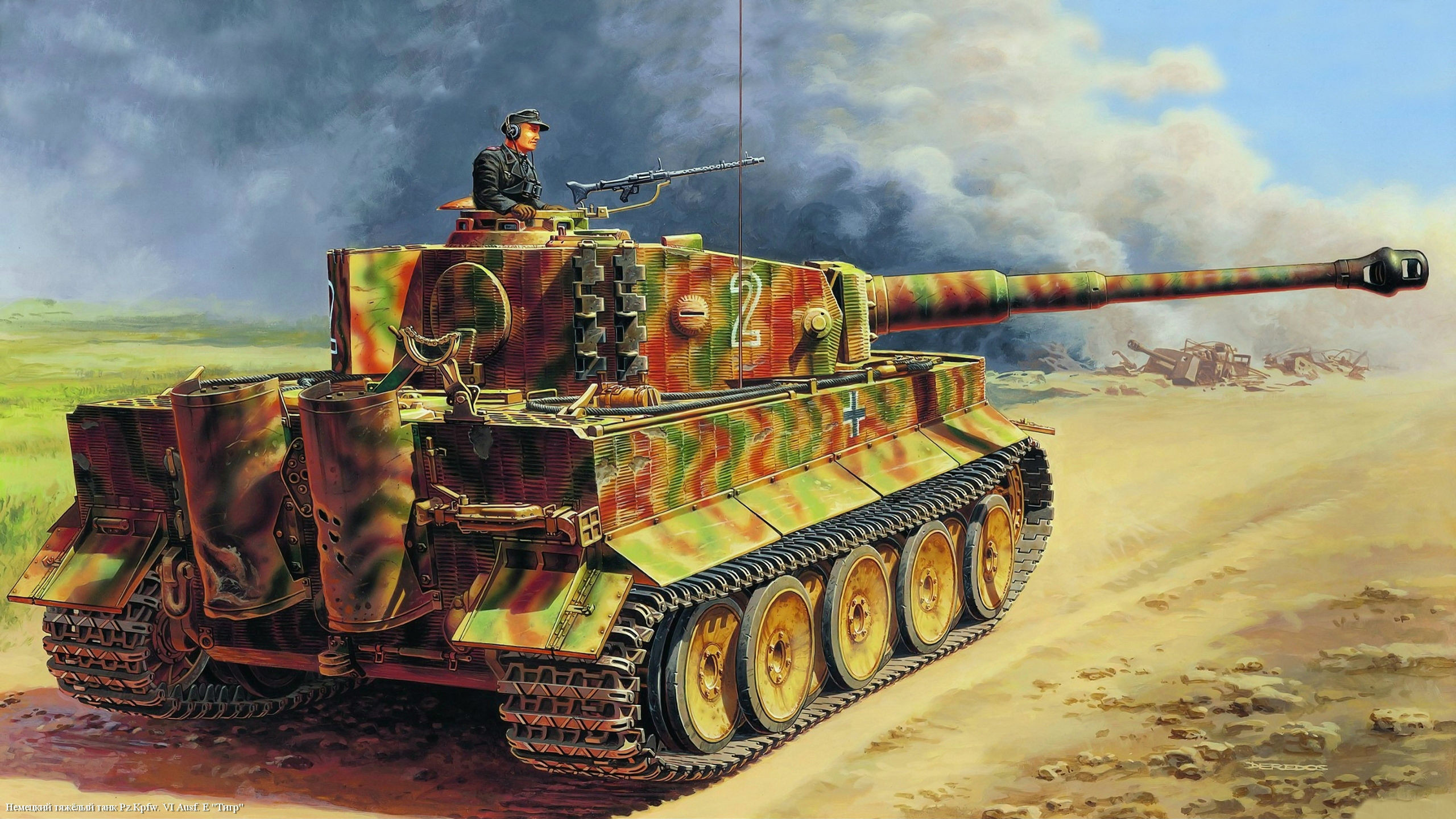 2560x1440 Wallpaper tiger, tiger, german, heavy, tank, war wallpapers weapon .
