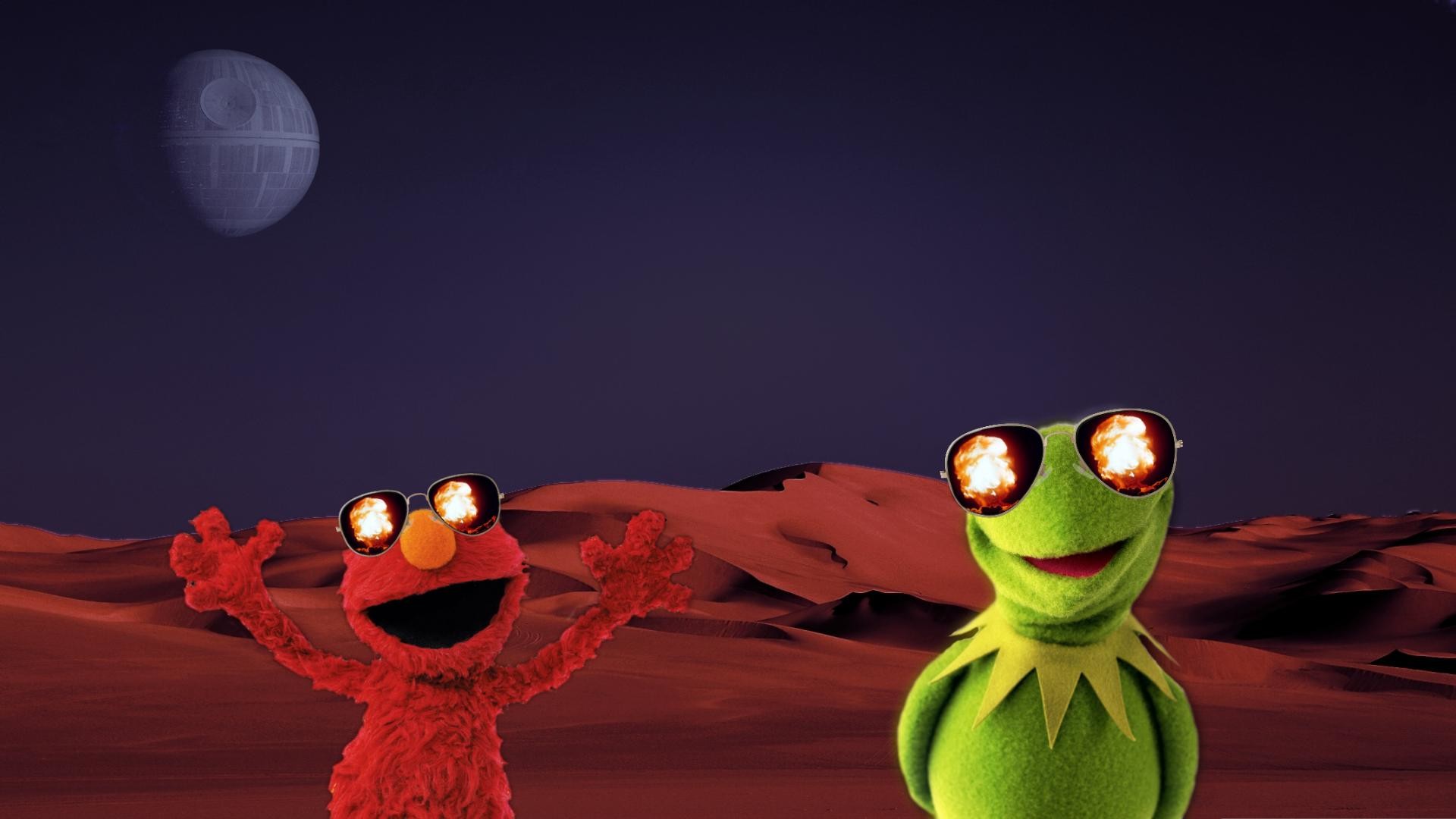 1920x1080 Elmo and Kermit ()