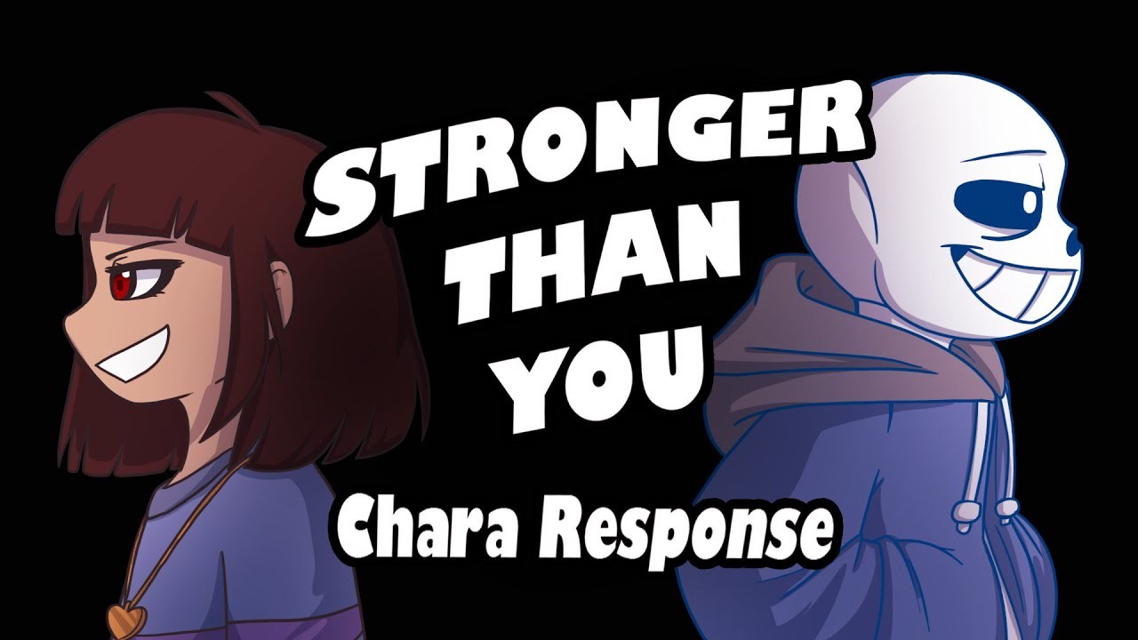 1920x1080 Stronger Than You - Chara Response (Undertale Animation Parody) - YouTube