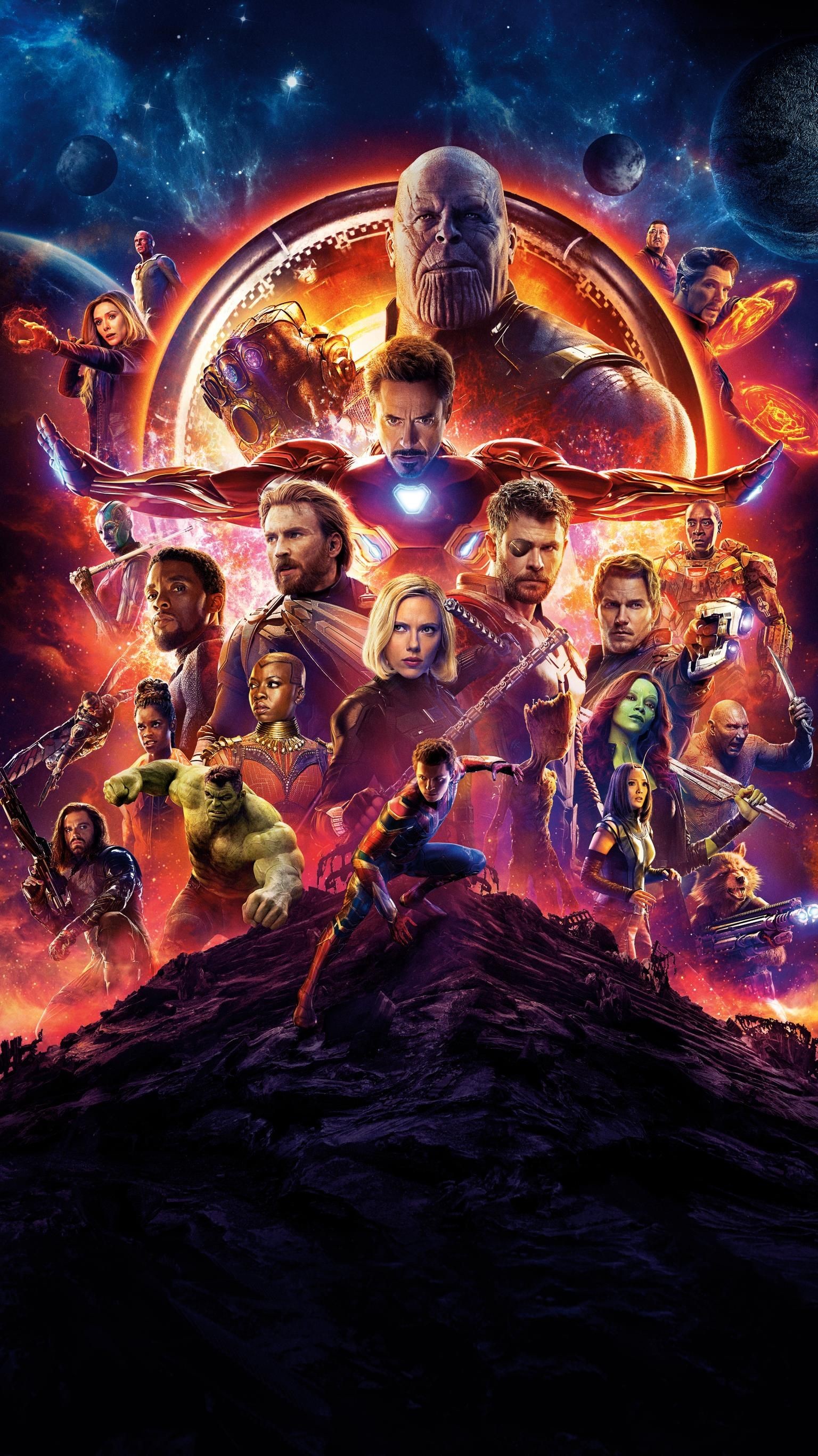 1536x2732 Avengers: Infinity War (2018) Phone Wallpaper | Moviemania