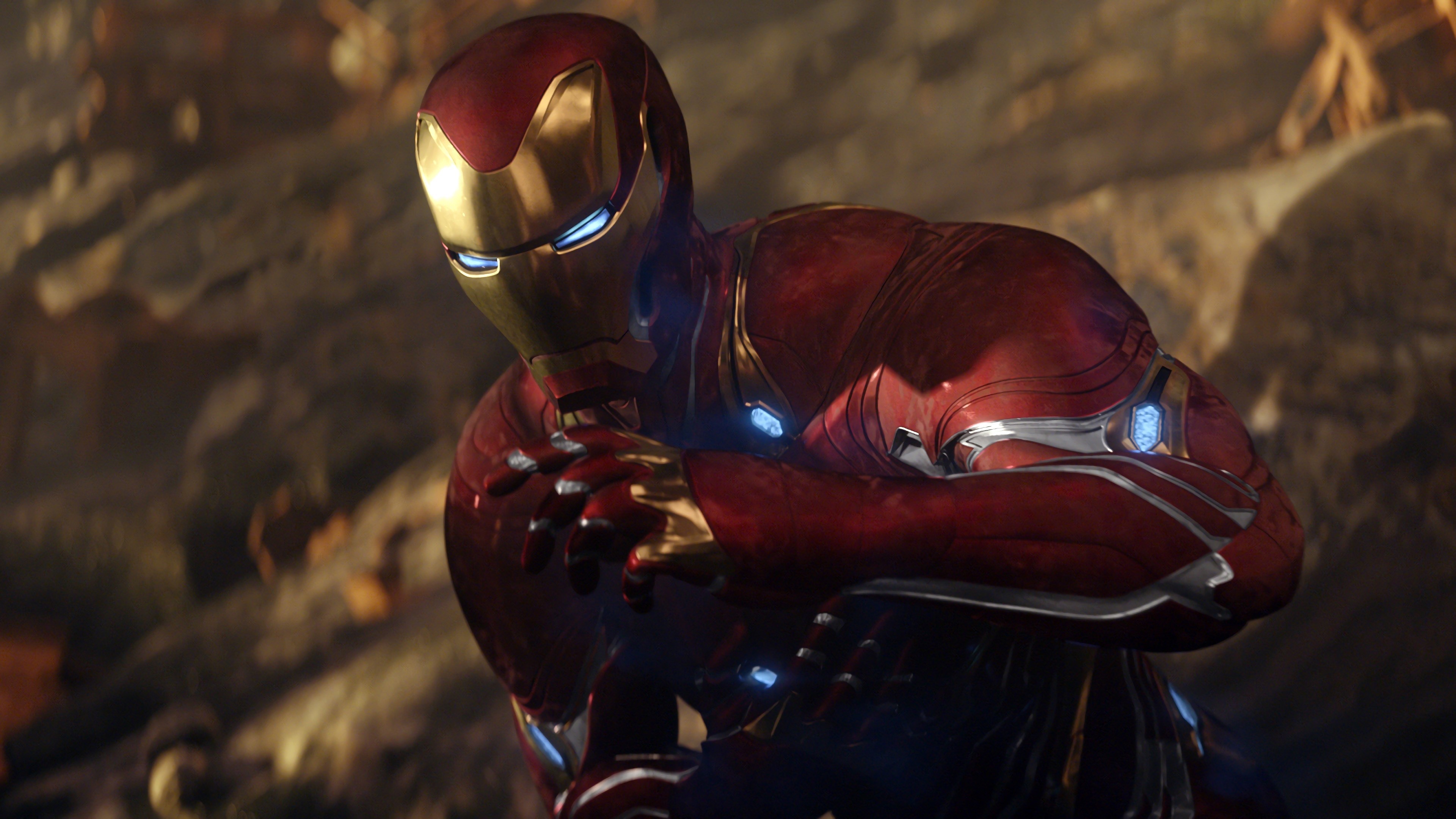 3840x2160 Iron Man in Avengers Infinity War Movie 4K Wallpaper