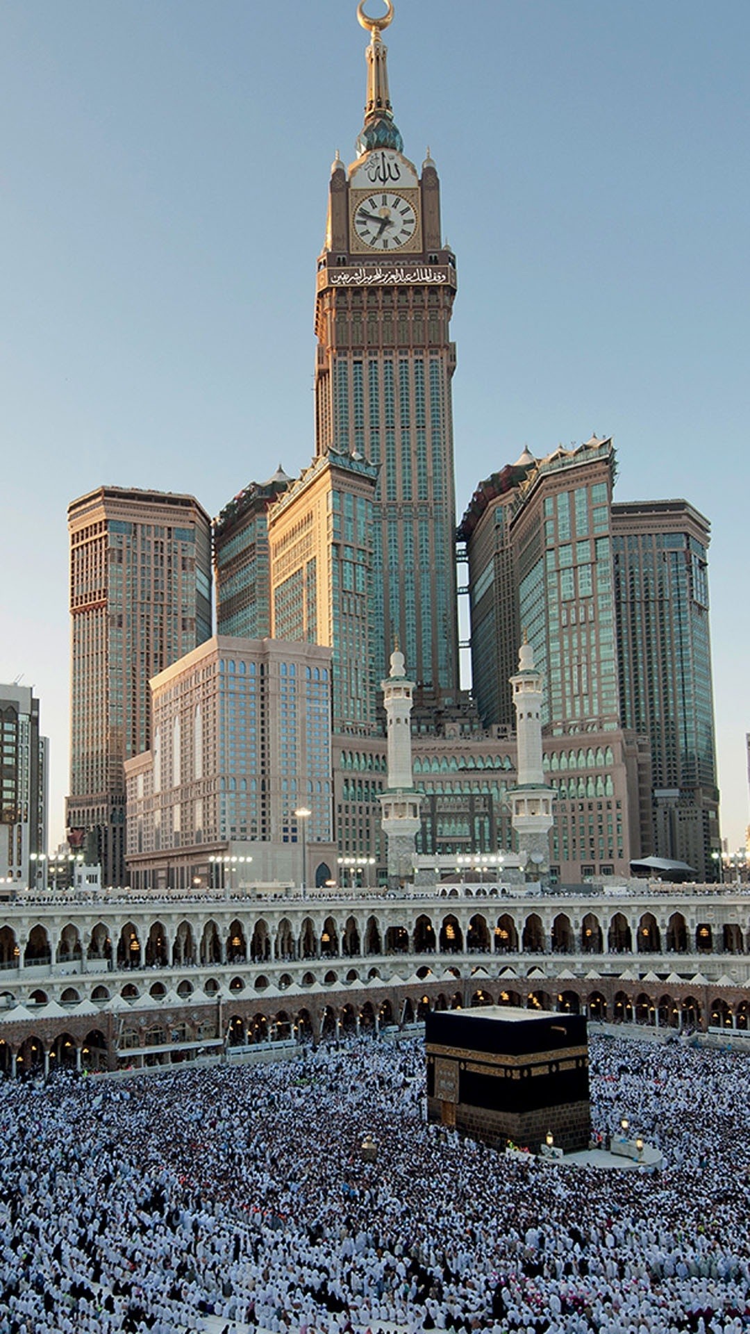 1080x1920 Download Makkah Clock Royal Tower 1080 x 1920 Wallpapers - 4528727 -  Islamic Mekkah Tower | mobile9