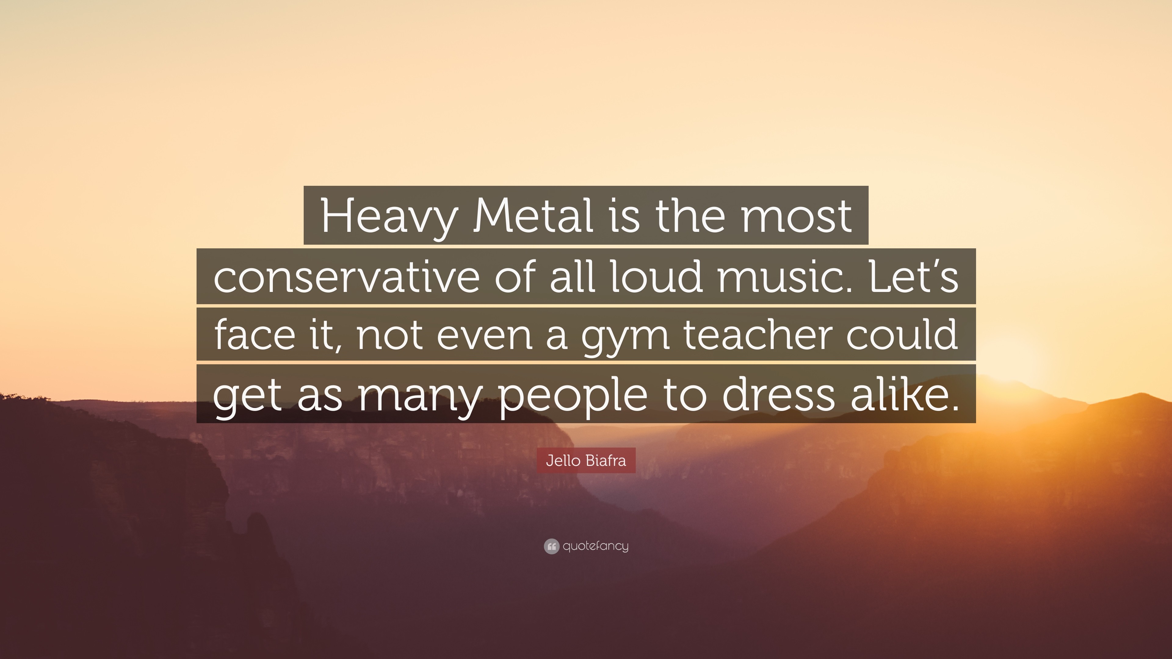 3840x2160 Jello Biafra Quote: “Heavy Metal is the most conservative of all loud music.