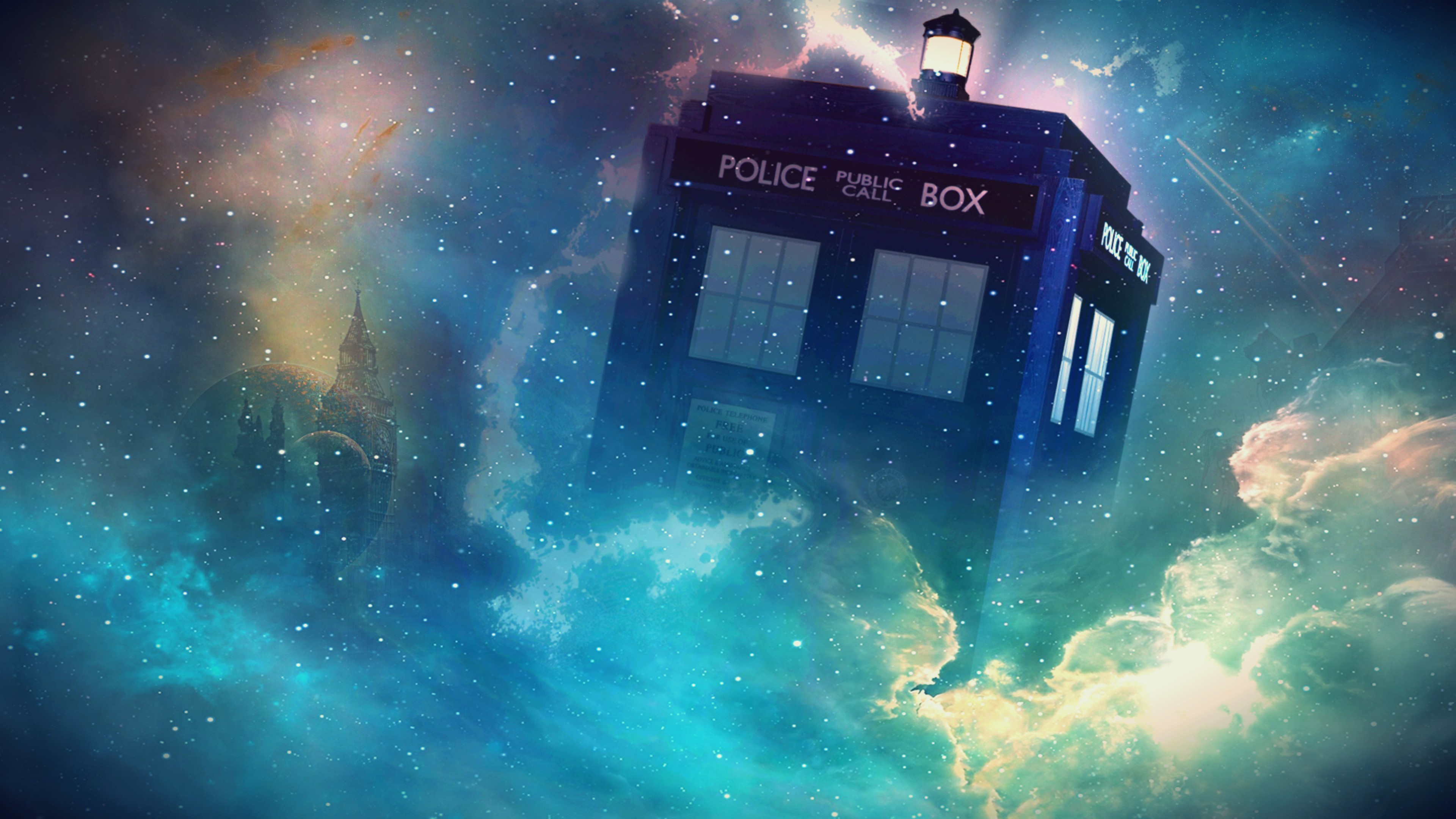 3840x2160 Tardis Wallpapers High Quality | Download Free