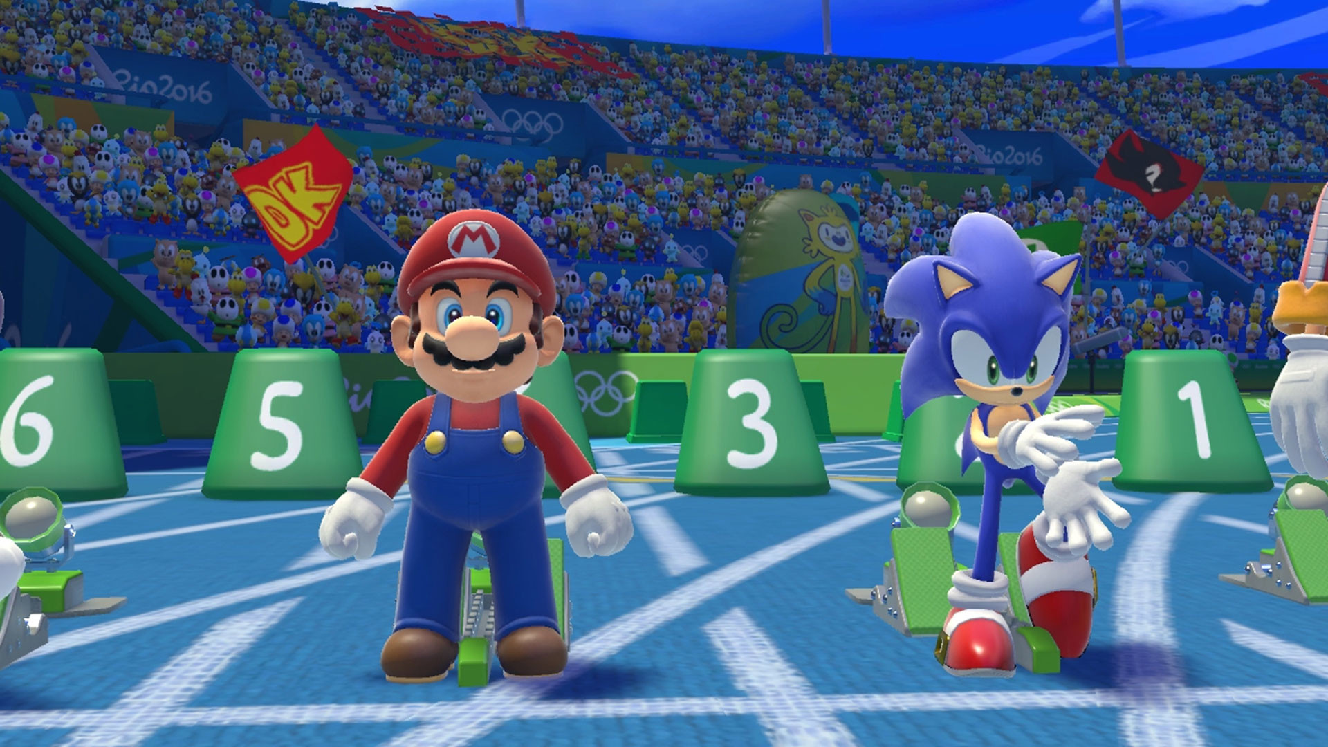 1920x1080 Mario and Sonic at the Rio 2016 Olymic Games 4K Wallpaper ...