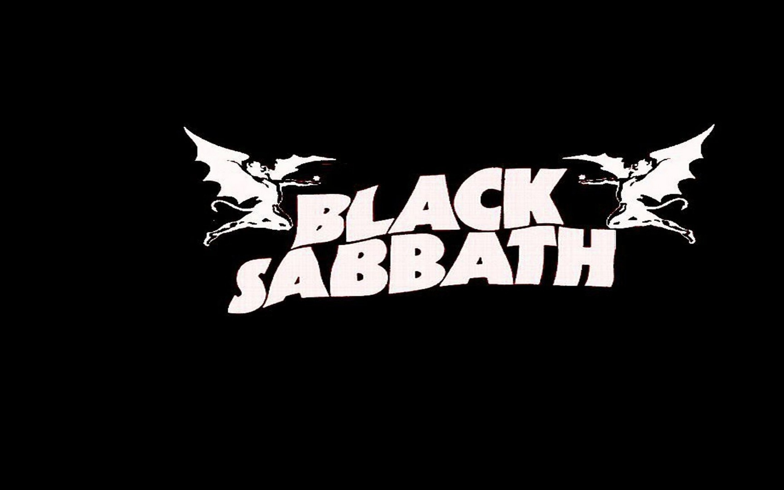 2560x1600 Black Sabbath Metal Logo Vector Wallpaper .