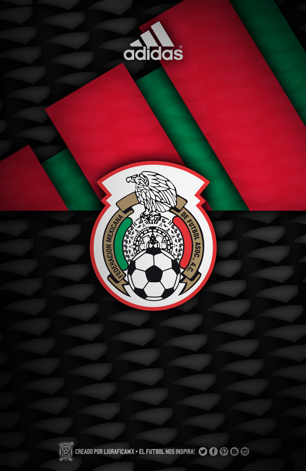 1250x1920 #SelecciÃ³n Mexicana #LigraficaMX 21/04/15CTG Â· Football StuffGuadalajara SoccerAsiaFootballMexican TeamBlue ...