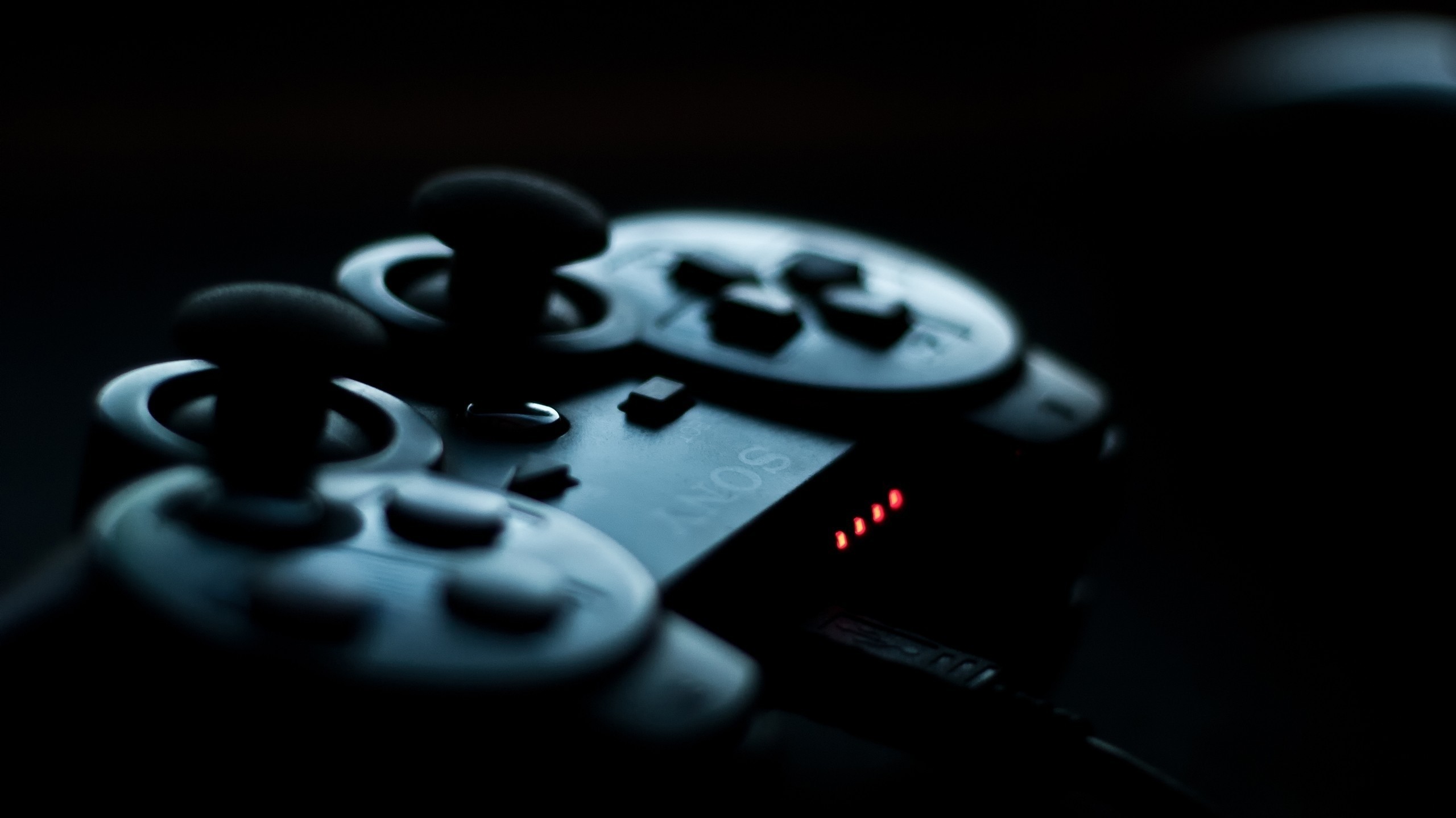 2560x1440 Preview wallpaper joystick, sony, playstation, game 