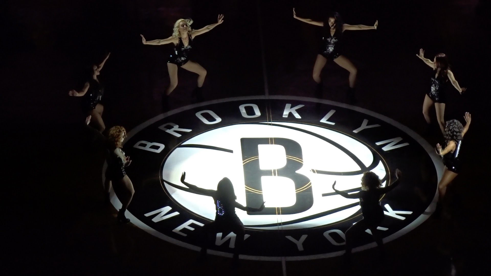 1920x1080 Cheerleaders & Introduction of Brooklyn Nets starting five vs. Raptors -  1/6/2016 - YouTube