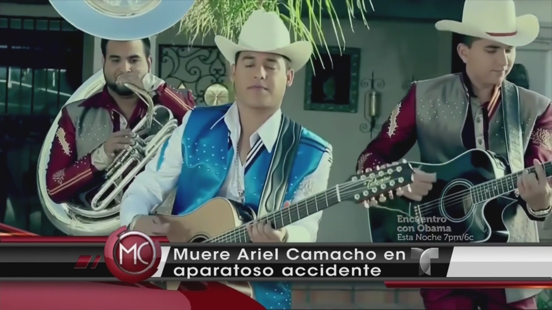 1920x1080 MuriÃ³ el cantante norteÃ±o Ariel Camacho en un accidente en MÃ©xico (VIDEO) |  Telemundo