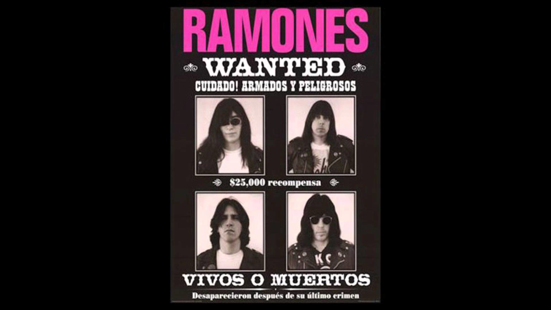 1920x1080 The Ramones - Howling at the Moon (Live)