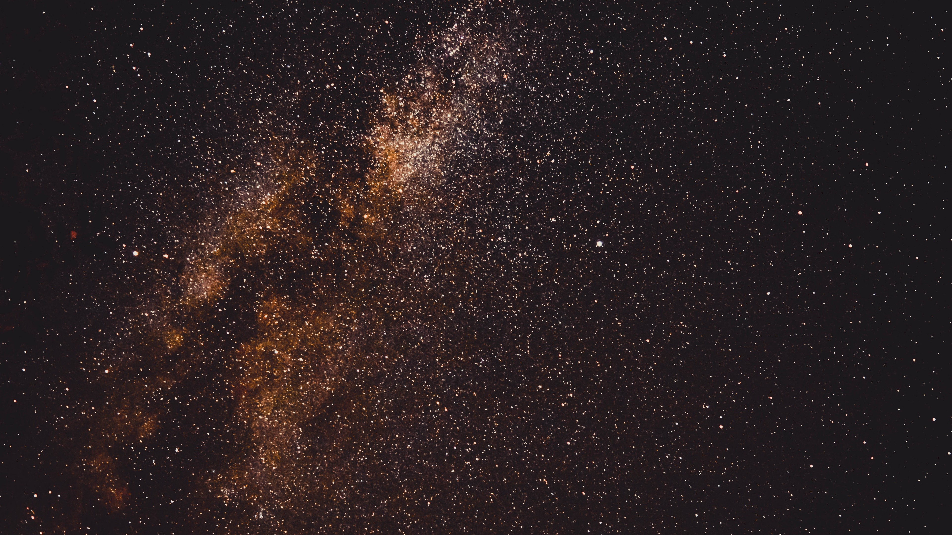3840x2160 Preview wallpaper stars, space, sky, glitter 