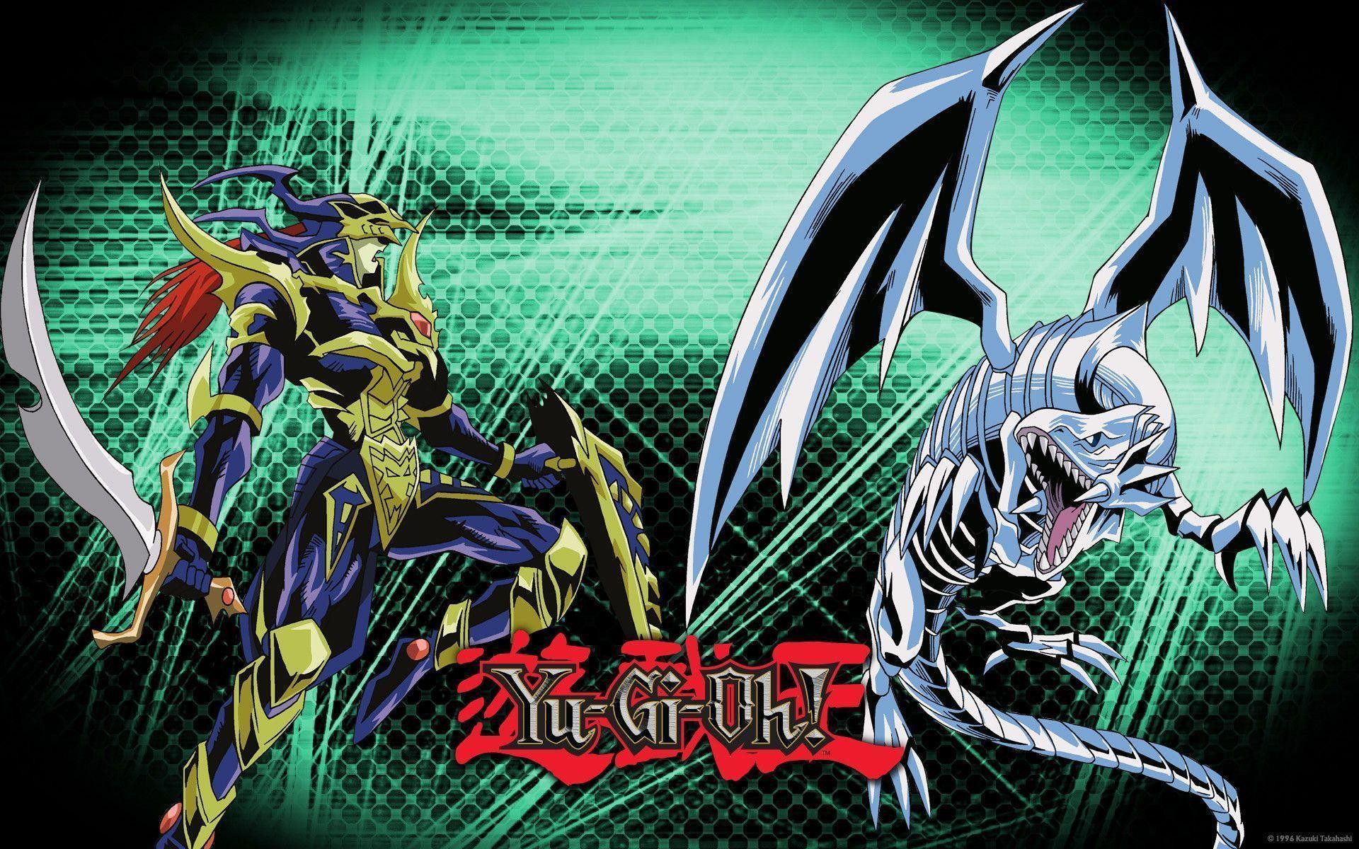 1920x1200 Black Luster Soldier and Blue Eyes White Dragon - The Anime .
